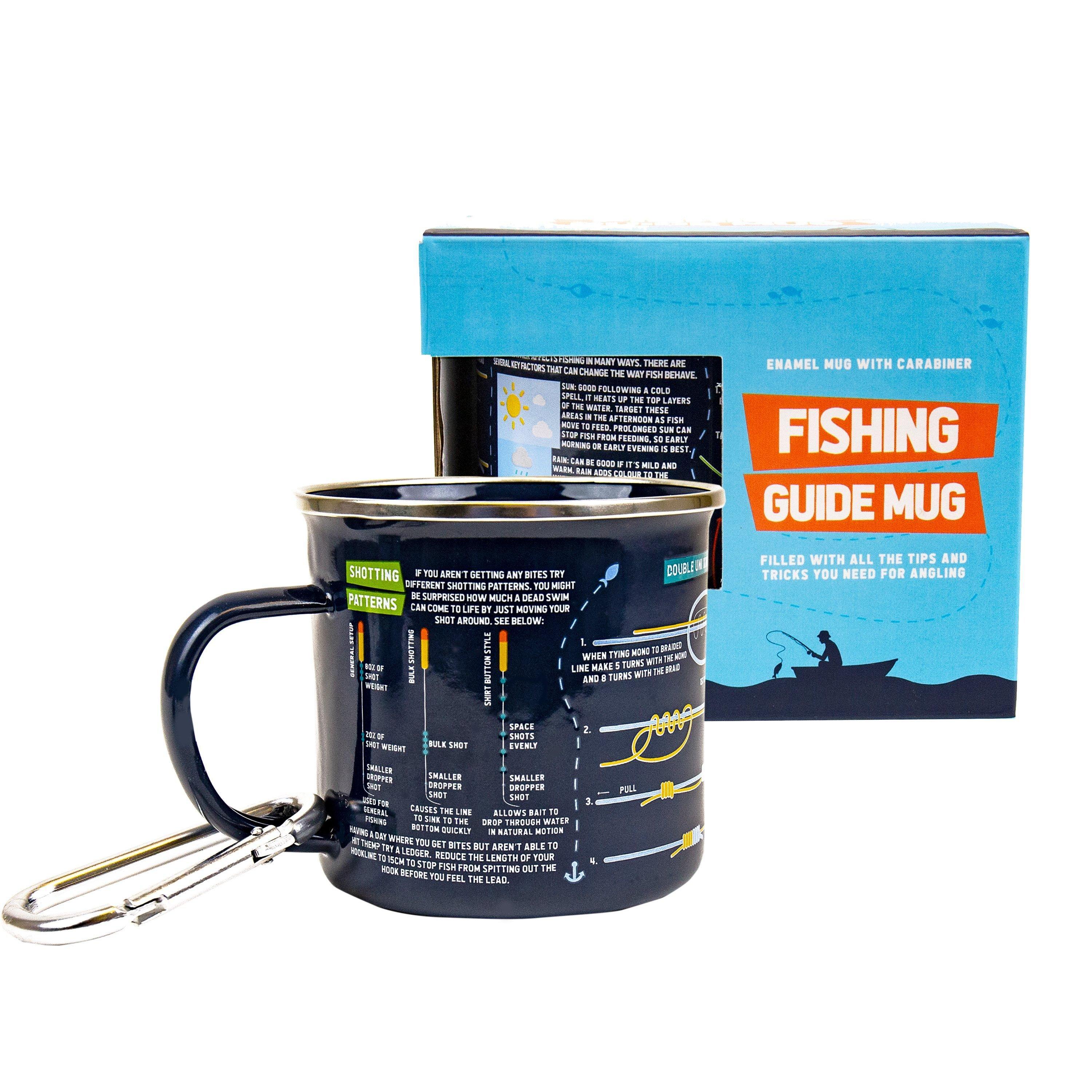 Gift Republic  Fishing Guide Enamel Mug - small