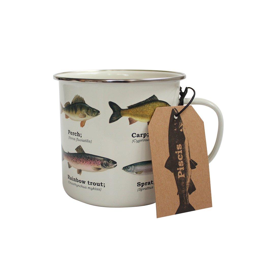 None - Gift Republic - Fishing guide enamel mug - 3