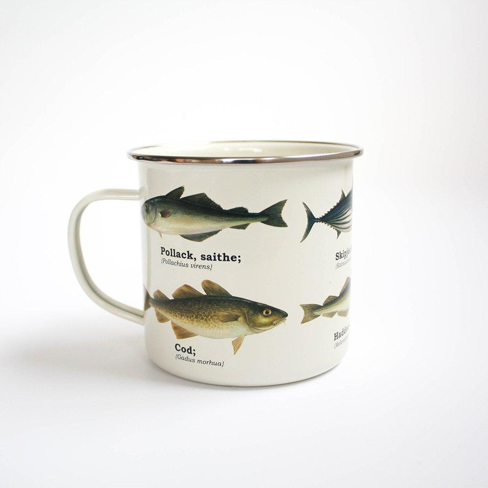 None - Gift Republic - Fishing guide enamel mug - 5