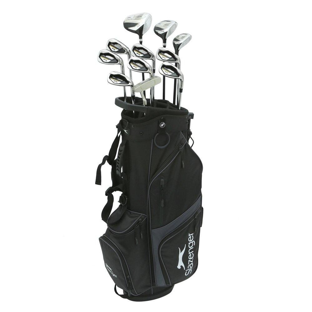 R/H - Slazenger - VS Golf Club Set with Stand Bag (Graphite and Steel Shaft Combo) Mens - 1