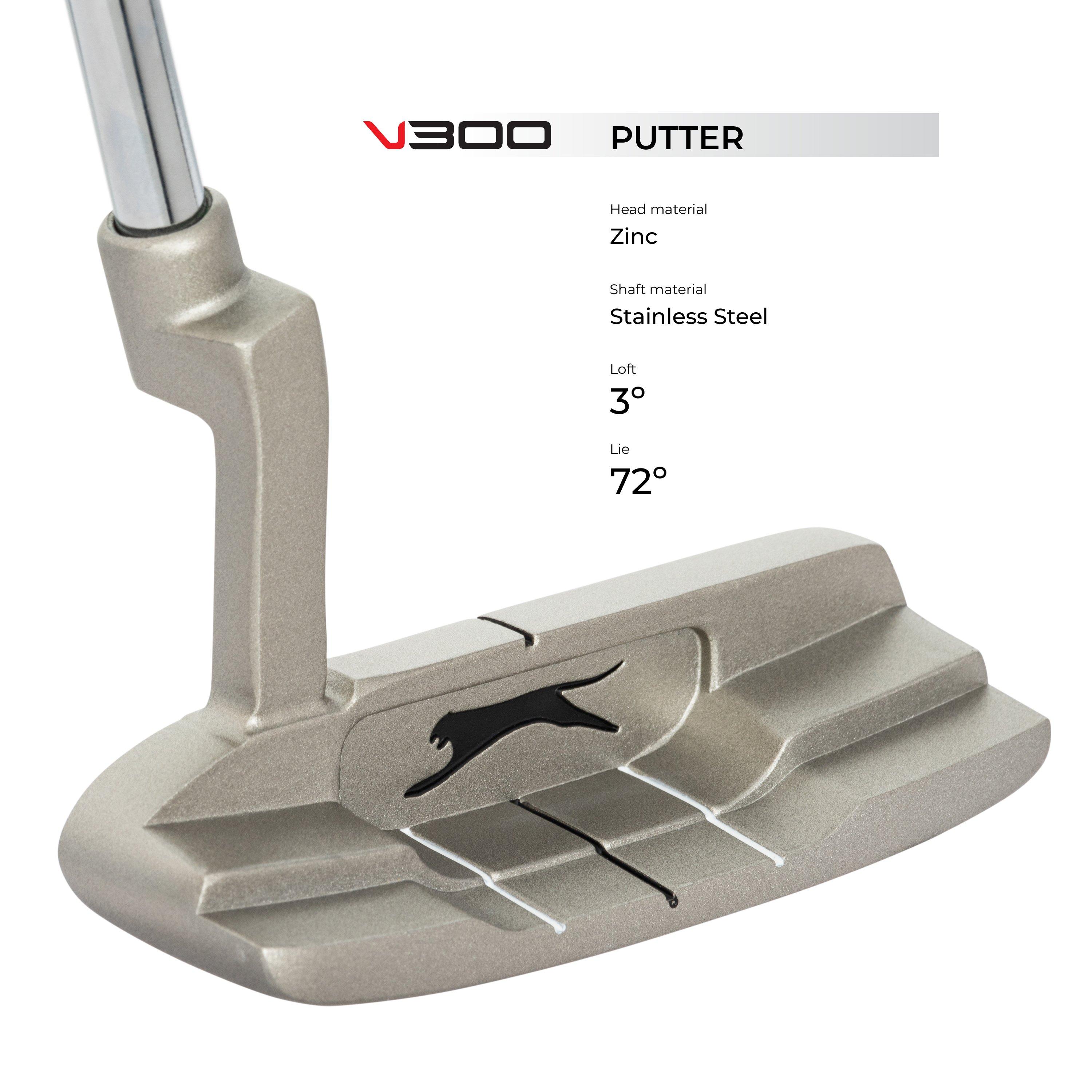 R/H - Slazenger - VS Golf Club Set with Stand Bag (Graphite and Steel Shaft Combo) Mens - 12