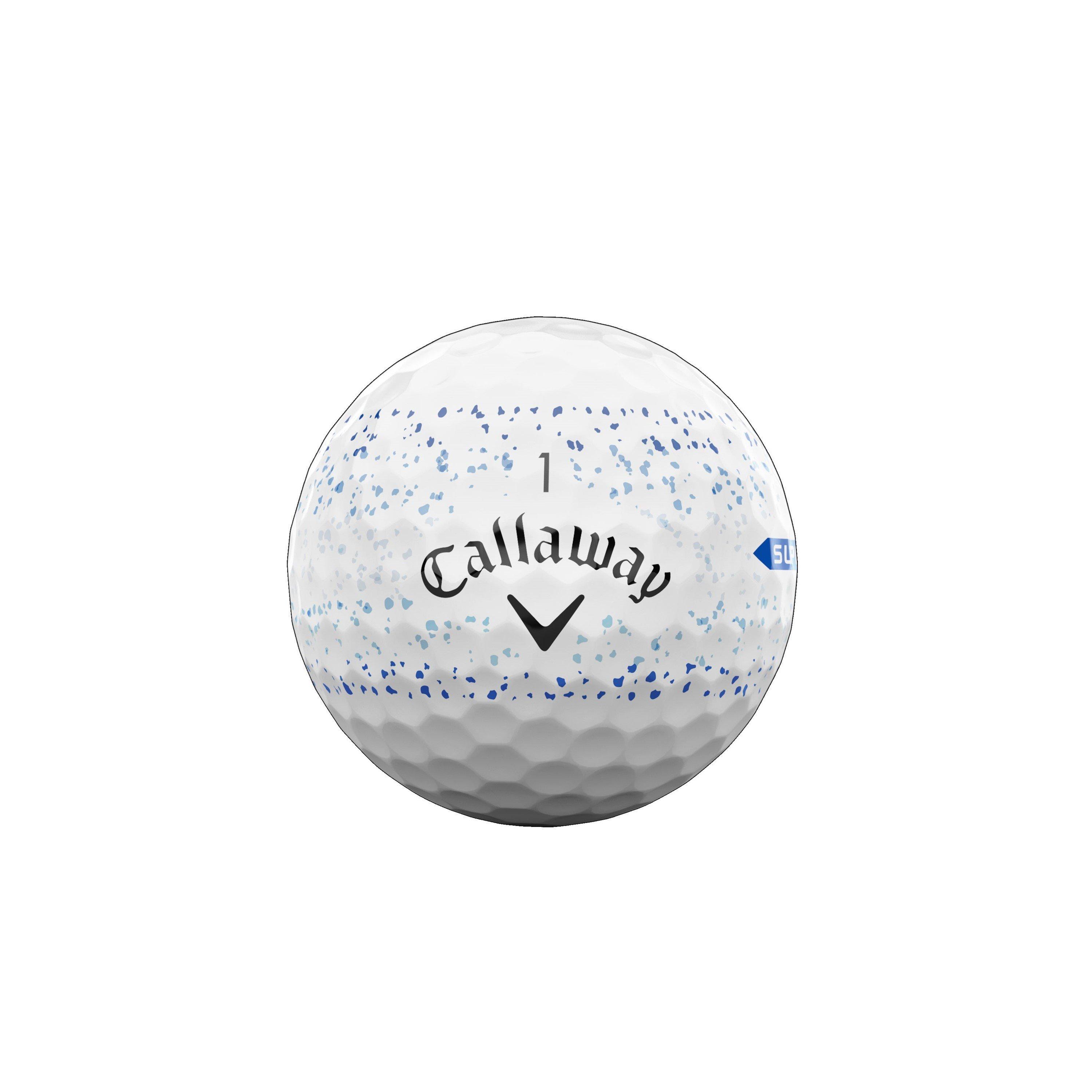 Blu - Callaway - Supersoft Splatter Golf Balls - 2