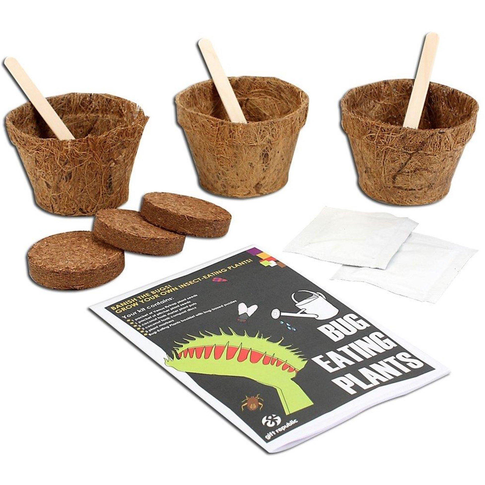 Grow It  Bug Eating Plants Sow And Grow Kit