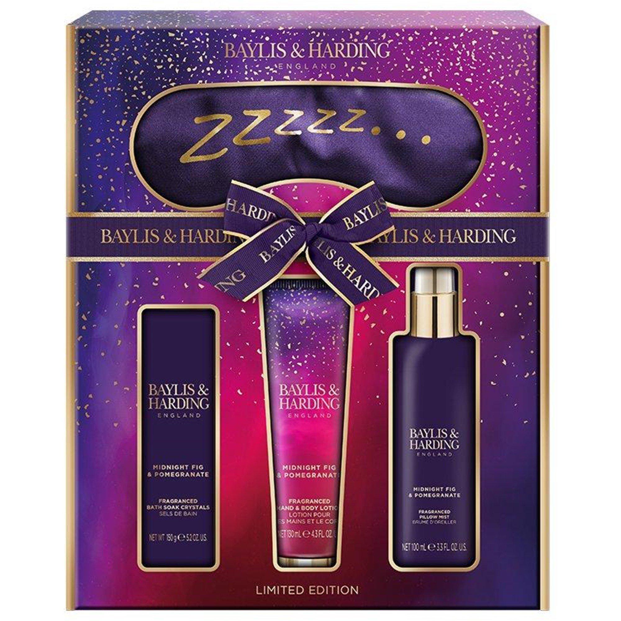 Baylis and Harding and Harding Midnight Fig and Pomegranate Sleep Set