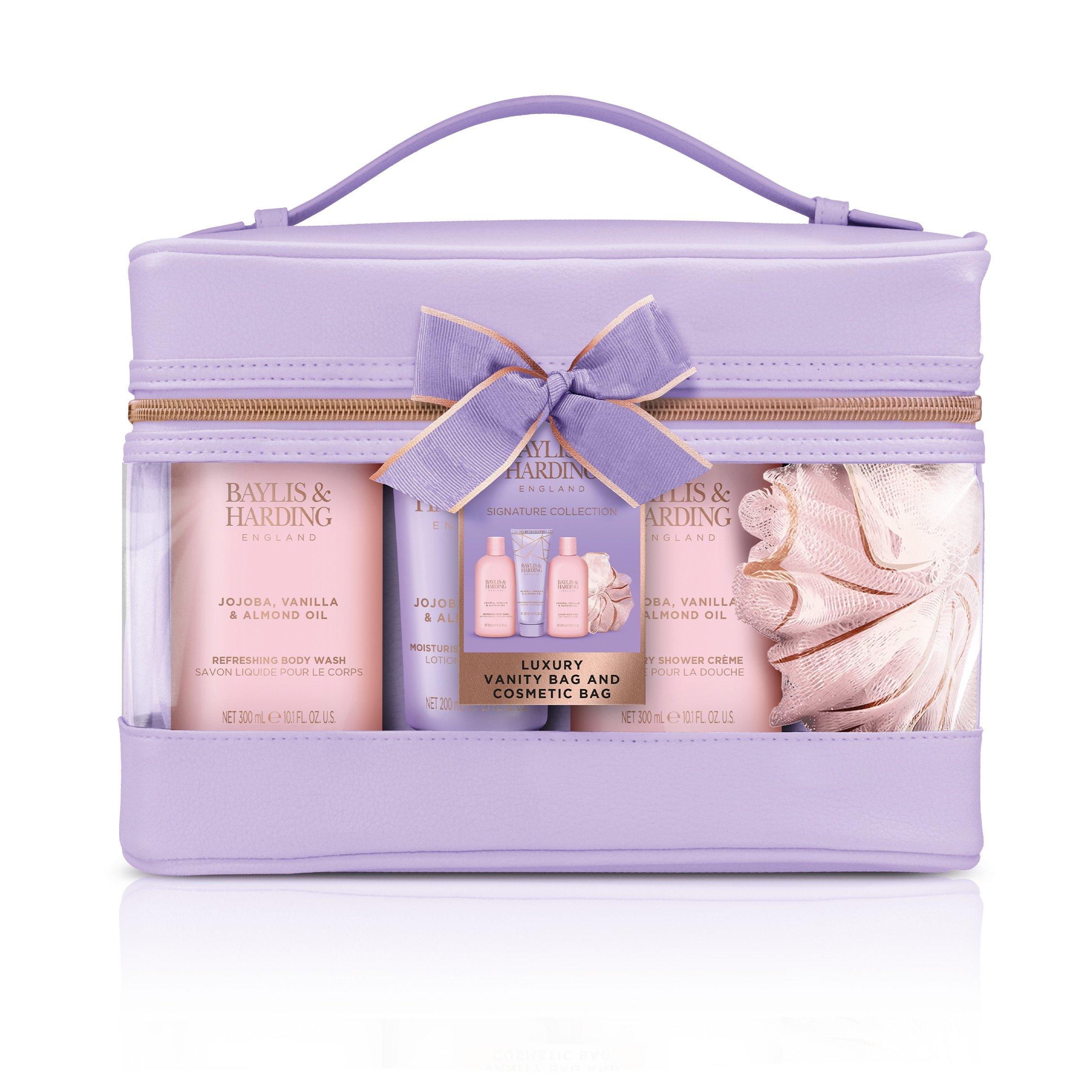 Lrg Bag - Baylis and Harding - Baylis And Harding Jojoba Vanilla And Almond Oil Luxury Vanity Gift Set - 2