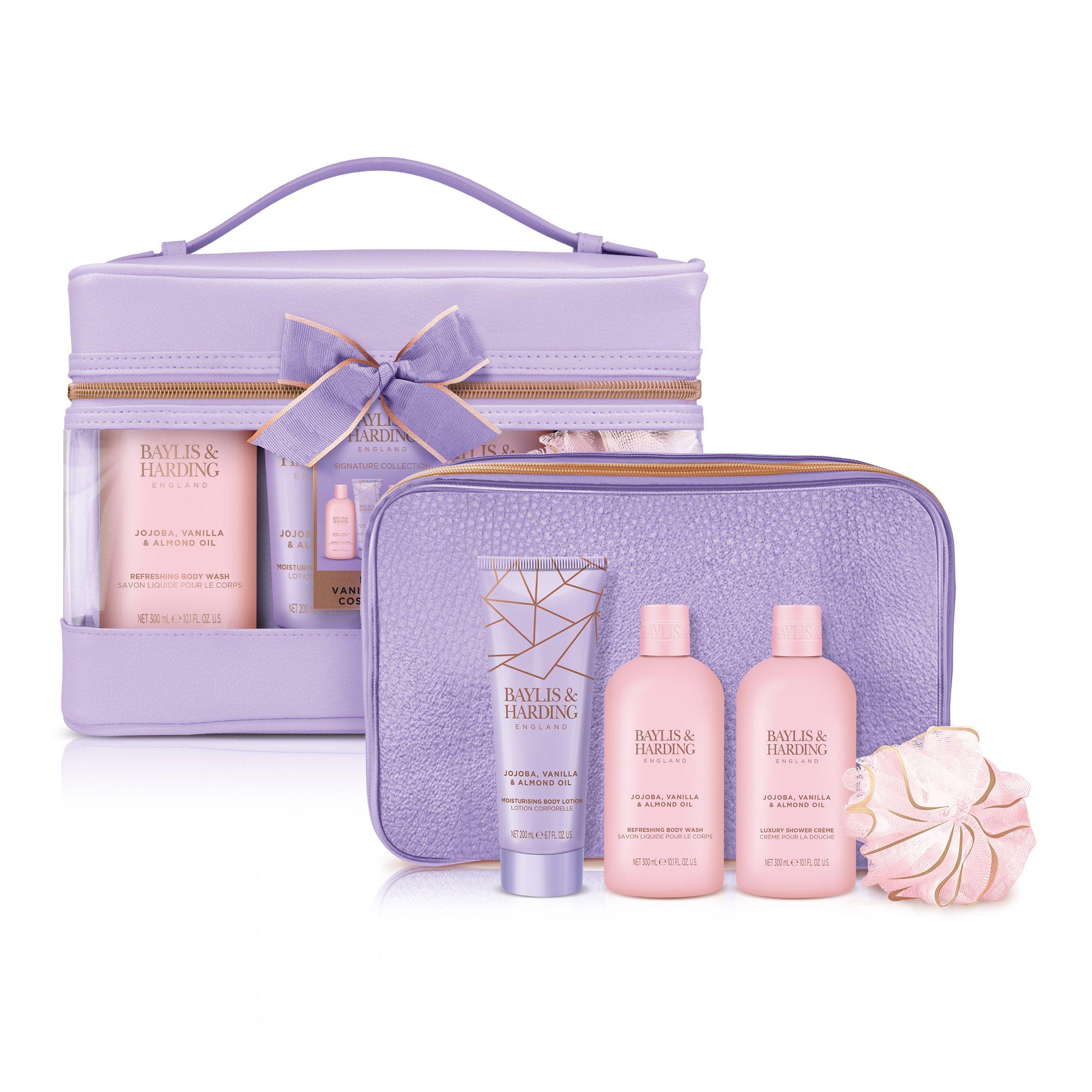 Lrg Bag - Baylis and Harding - Baylis And Harding Jojoba Vanilla And Almond Oil Luxury Vanity Gift Set - 4