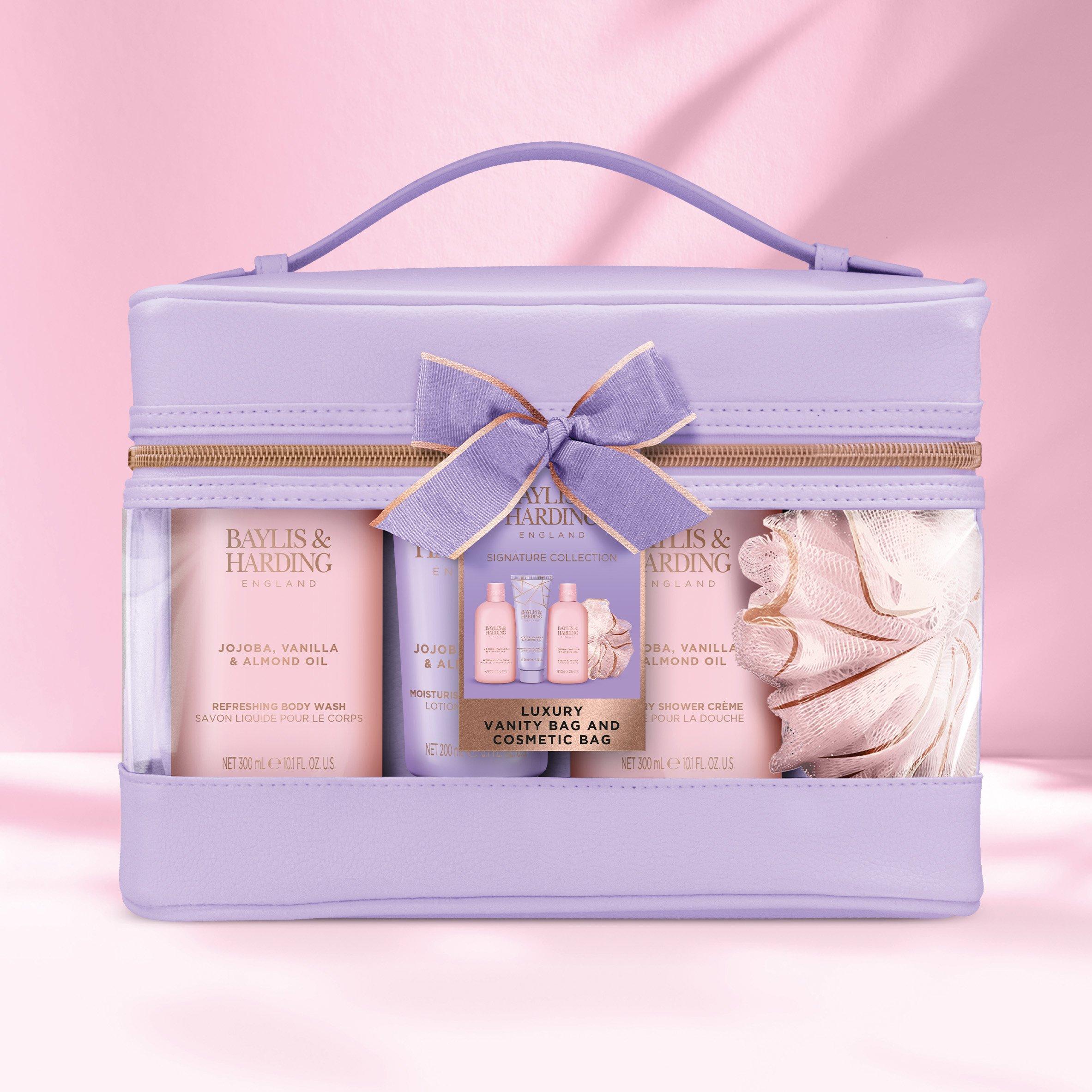 Lrg Bag - Baylis and Harding - Baylis And Harding Jojoba Vanilla And Almond Oil Luxury Vanity Gift Set - 5