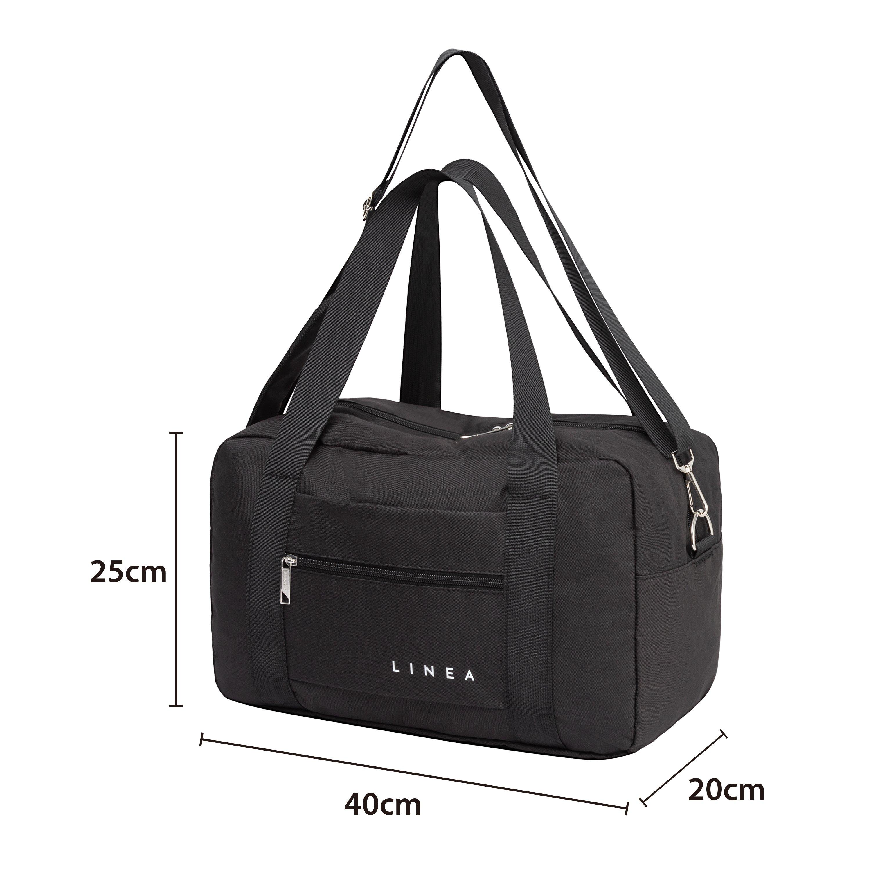 Black - Linea - Underseat Bag 40x20x25 - 4