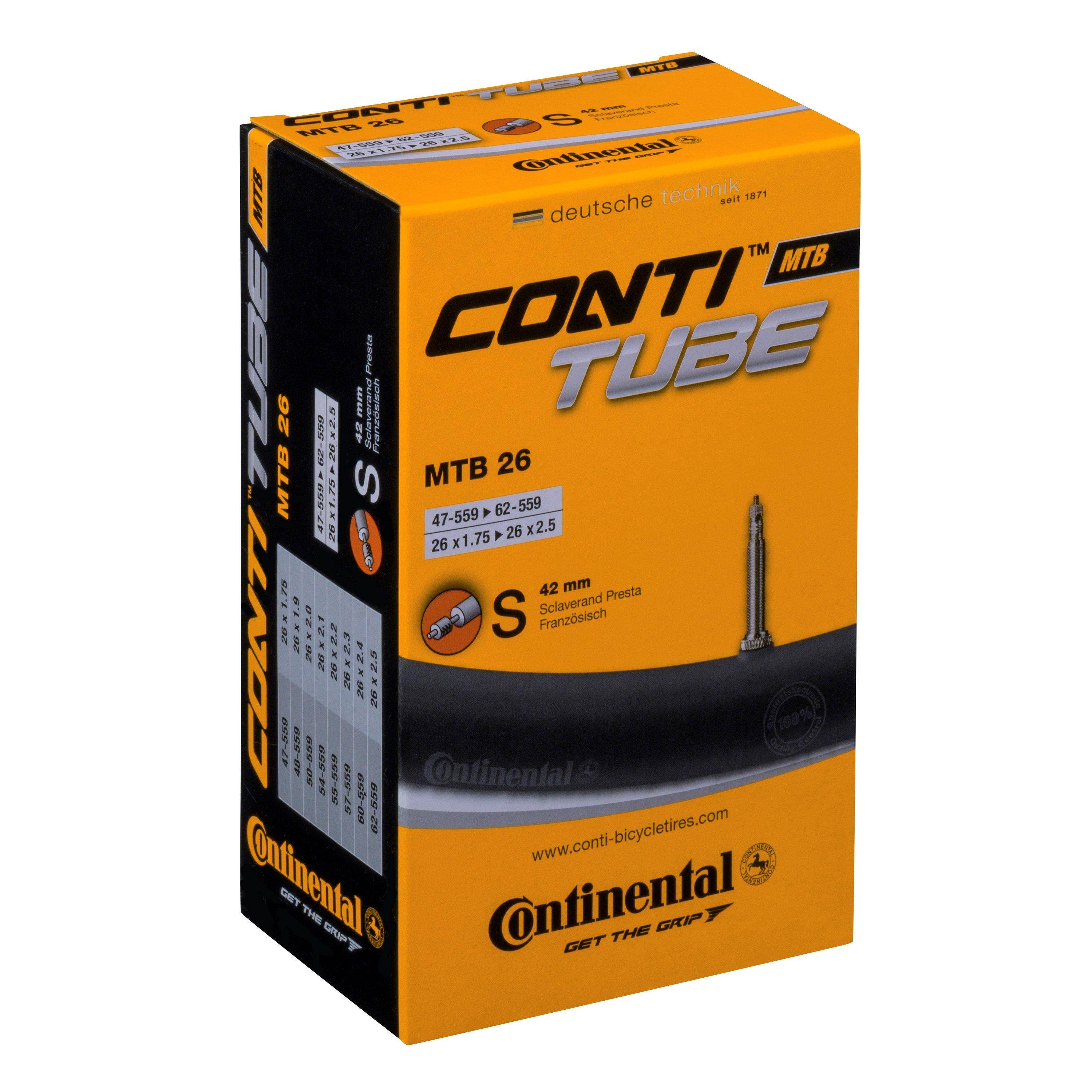 Zwart - Continental - MTB 26 Inner Tube