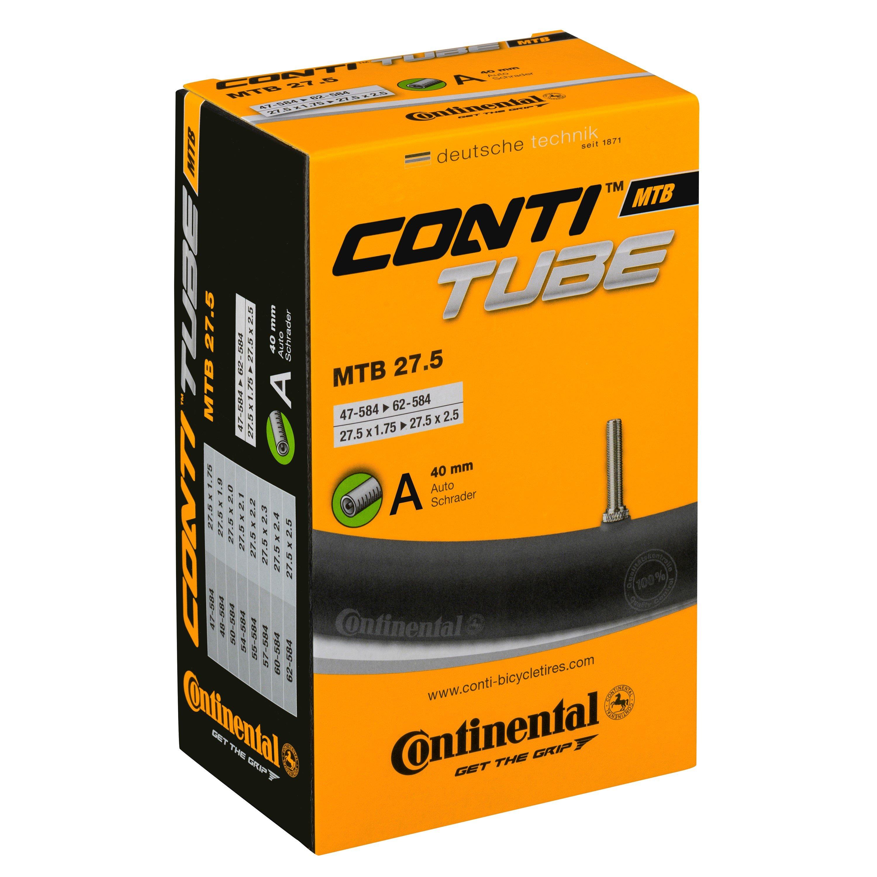 Schwarz - Continental - Mountain Bike 27.5 47-584 - 62-824 Inner Tube