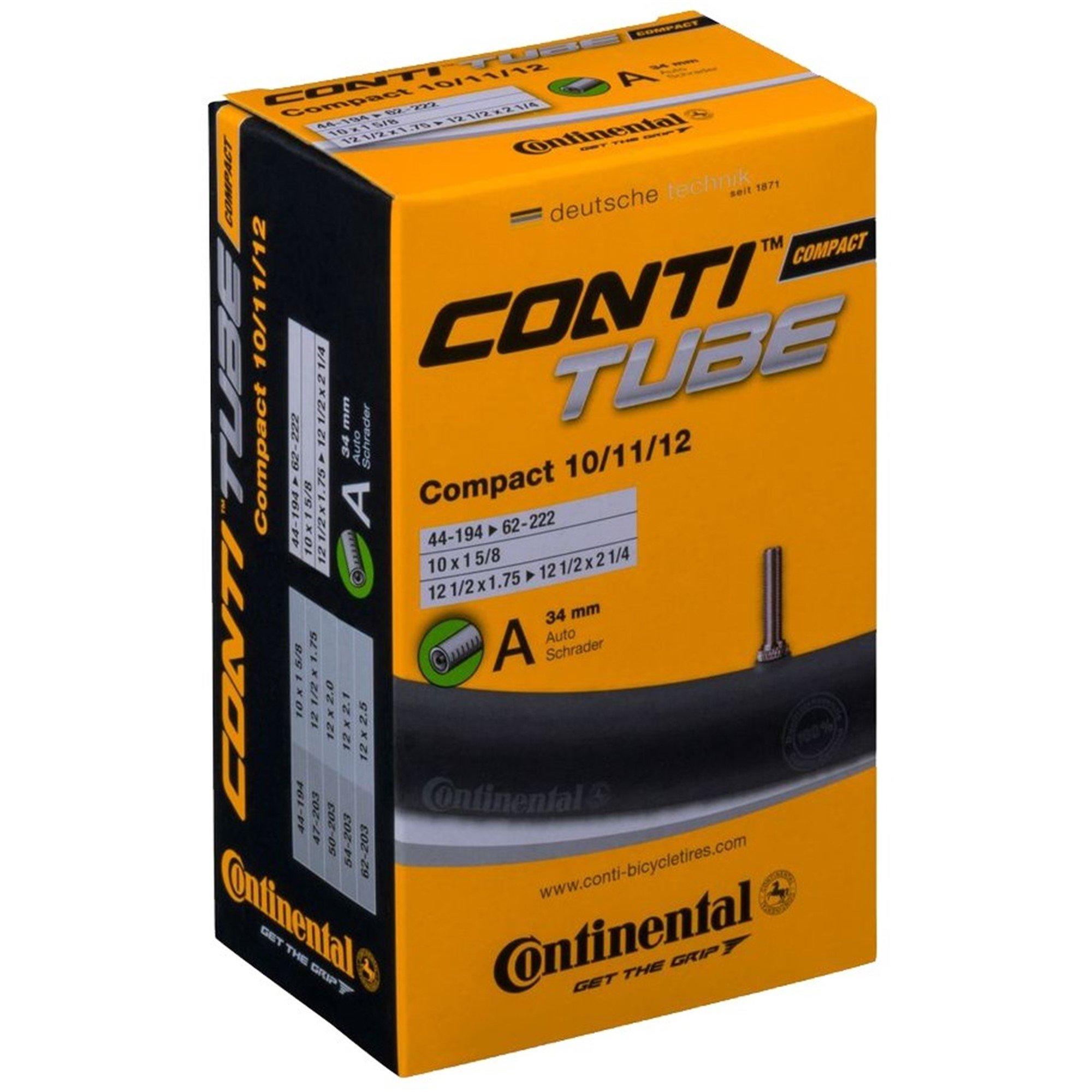 Continental  Kids Cpct10 44-62 Bike Tube Junior - Black