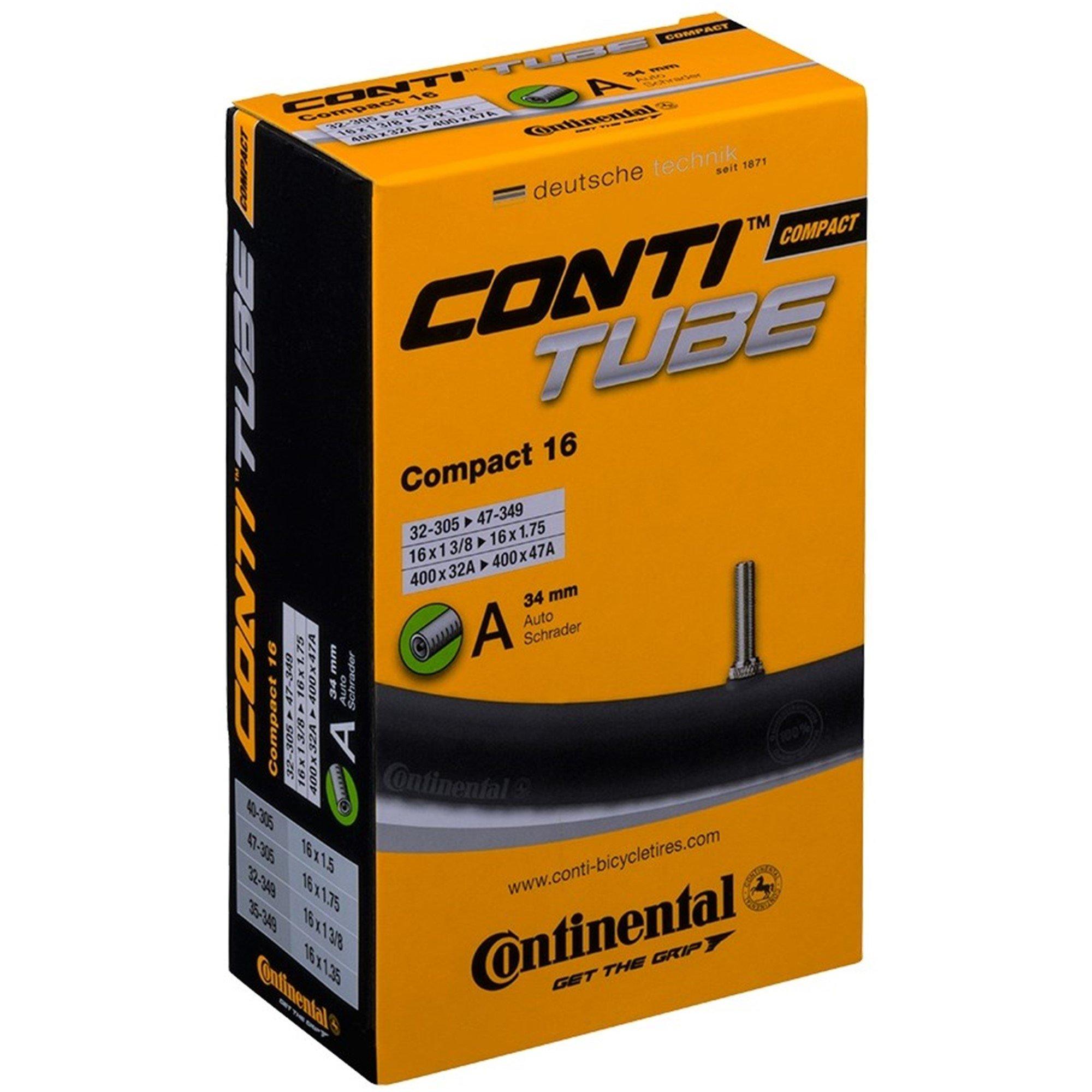 Continental  Kids Cycle Inner Tubes - Black