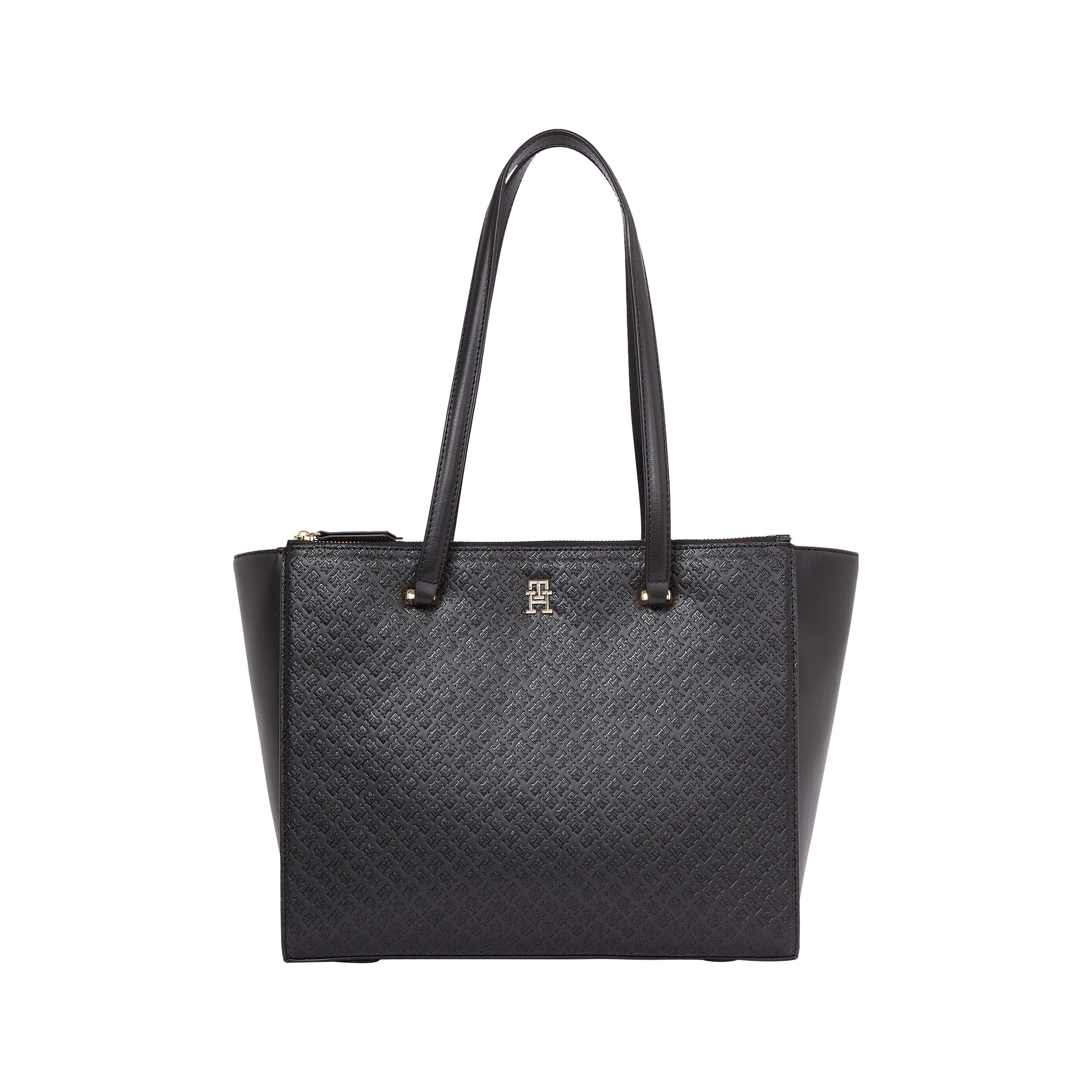 Black - Tommy Hilfiger - Women's TH Eternity Tote Bag - 1