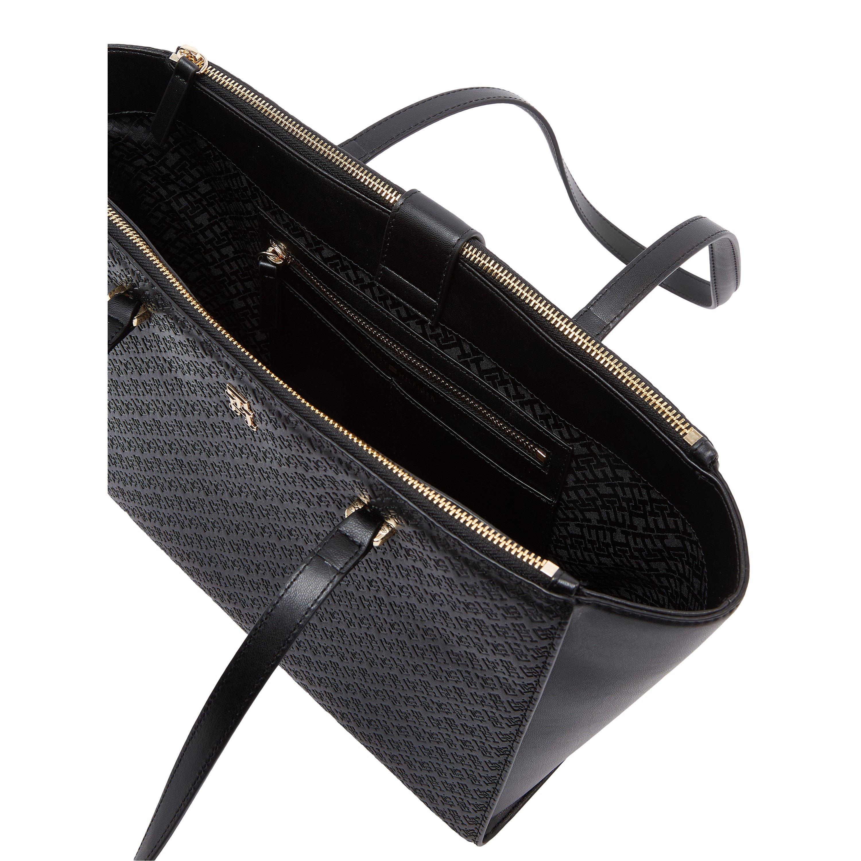 Black - Tommy Hilfiger - Women's TH Eternity Tote Bag - 6