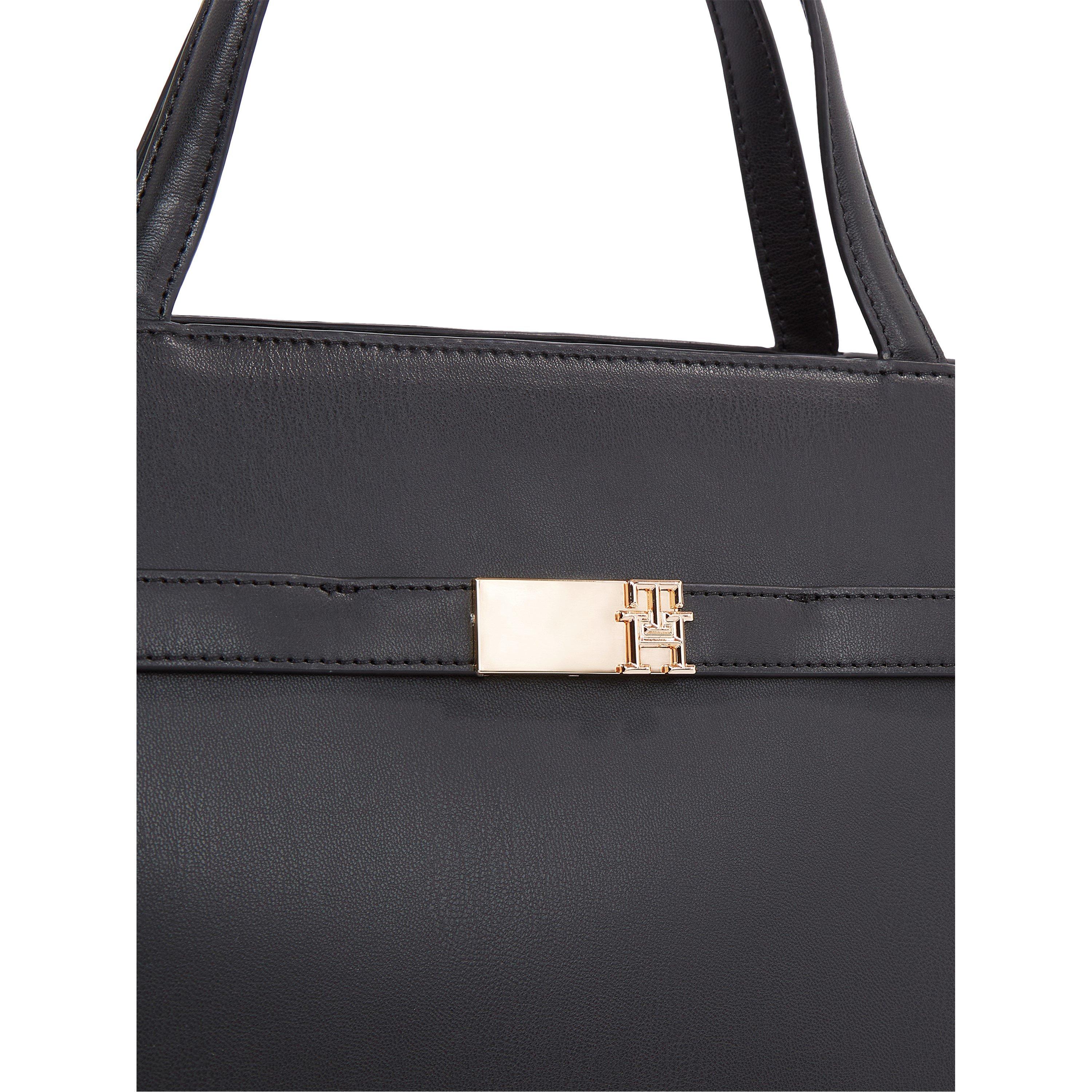 Zwart - Tommy Hilfiger - Women's Heritage Top Handle Bag - 3