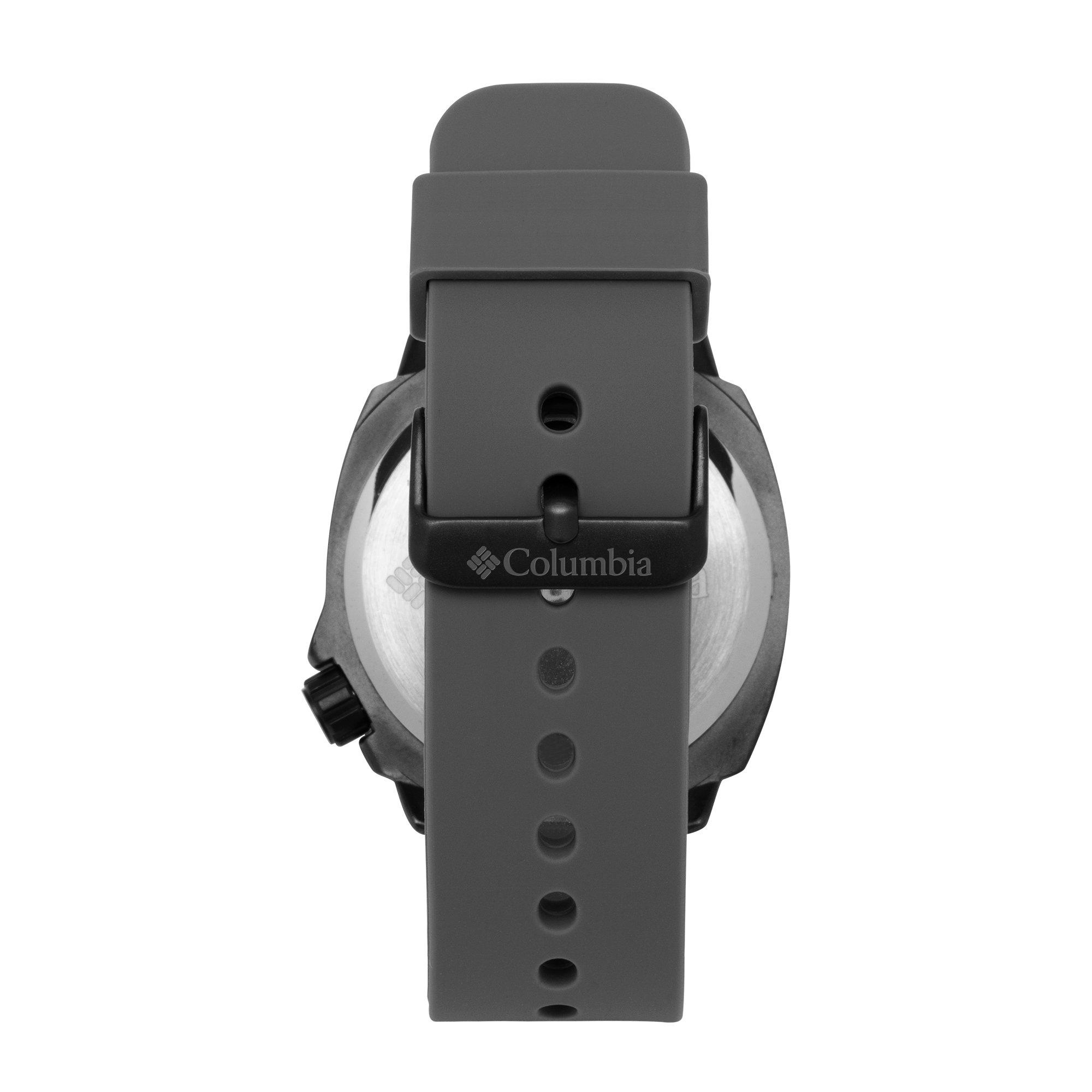 Grey - Columbia - Delta Ridge Silicone Strap Sports Watch - 2
