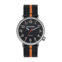 Columbia Trailbanks Black Silicone Rubber Strap Sports Watch