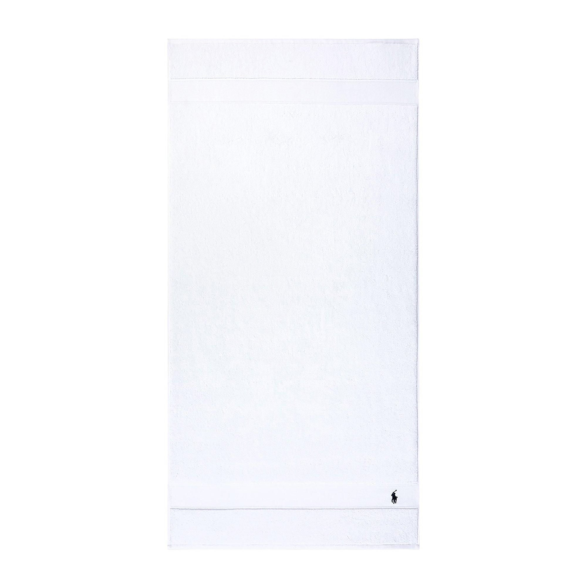 White - Ralph Lauren Home - Polo Player Towel - 2