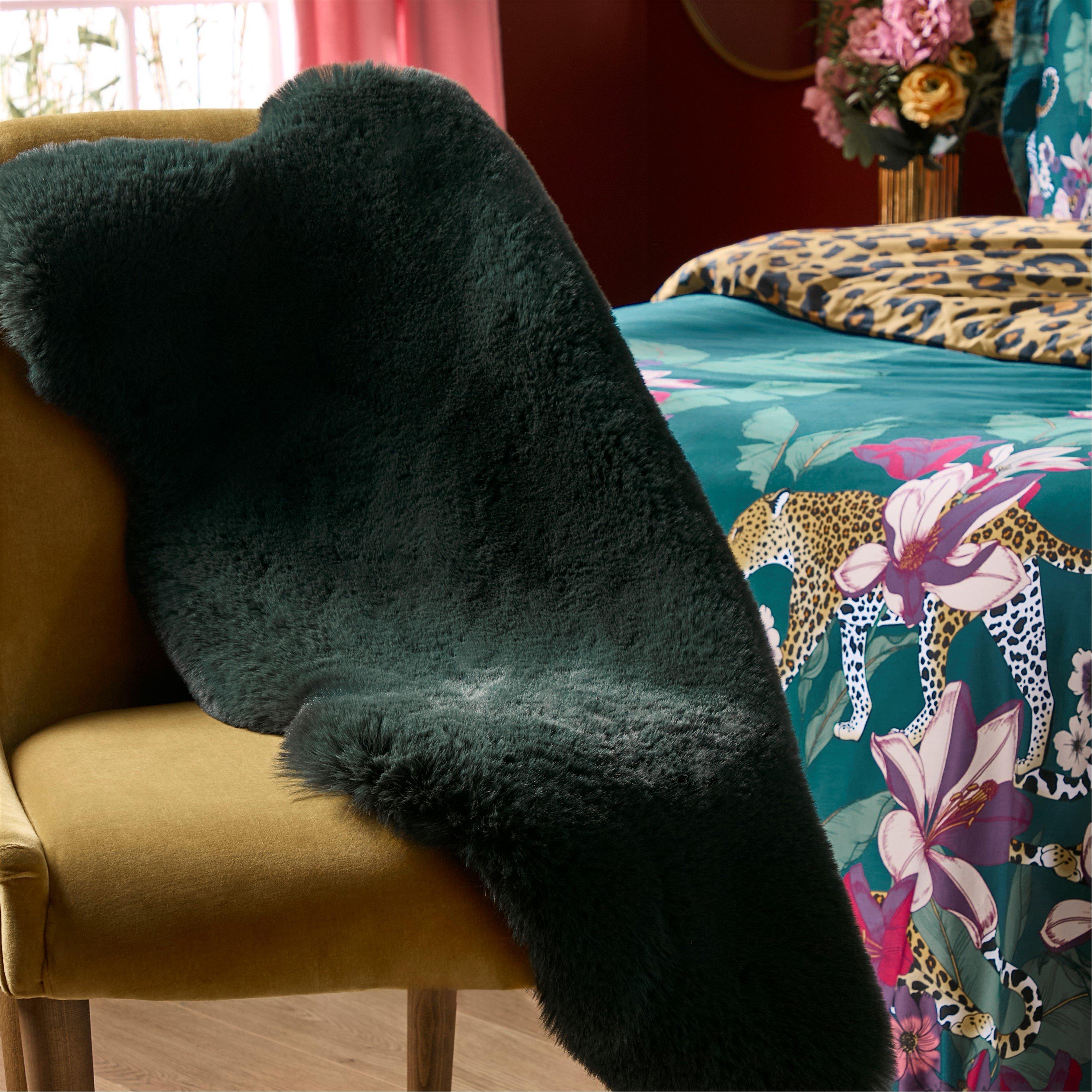 Smeraldo - Biba - Biba Faux Fur Rug - 1