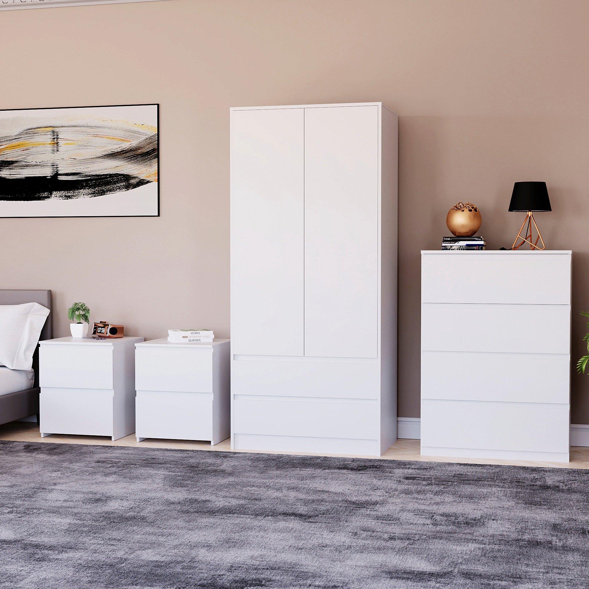 Vida Designs 4 Piece Denver Bedroom Set 2