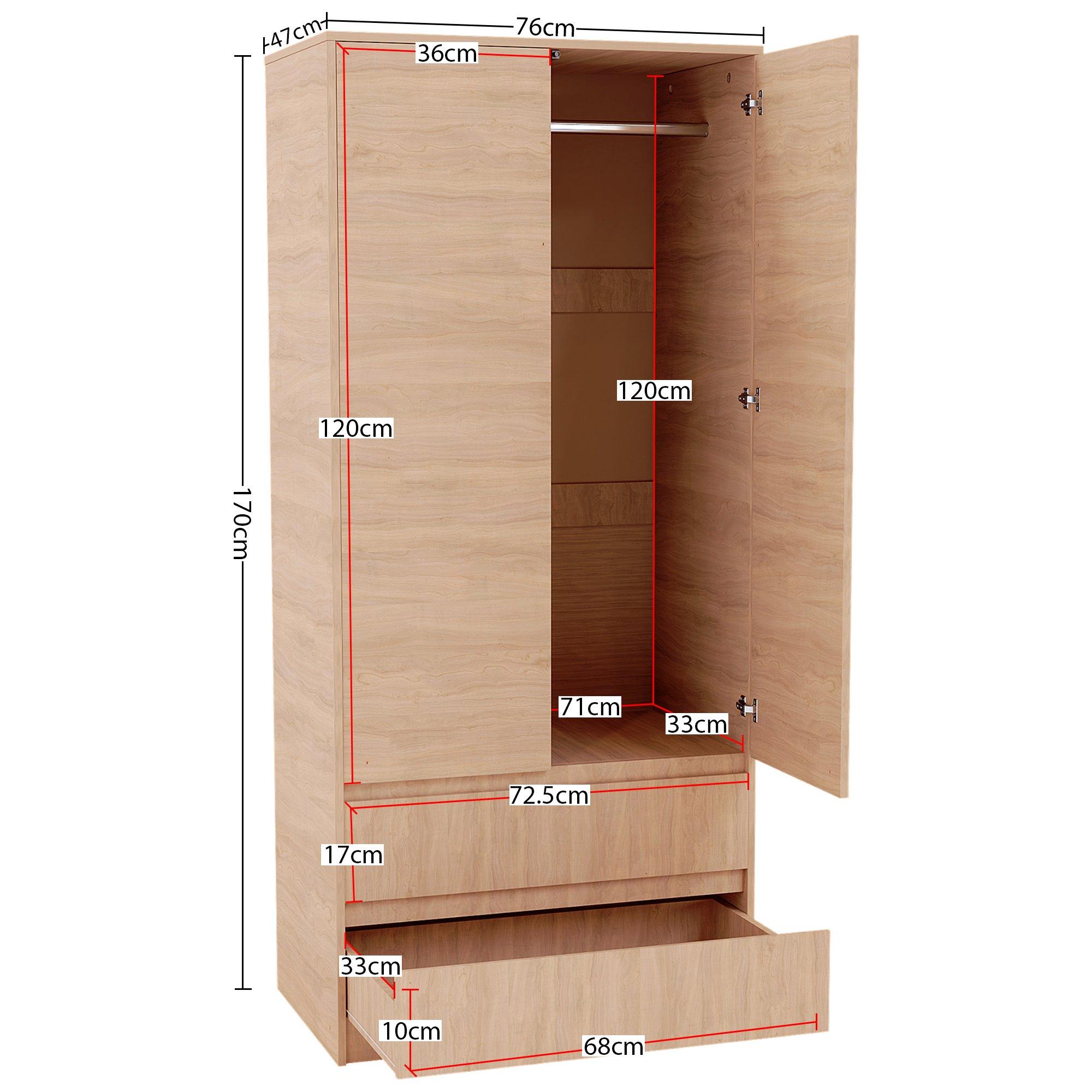 Pine - Lassic - Vida Designs 4 Piece Denver Bedroom Set 3 - 9