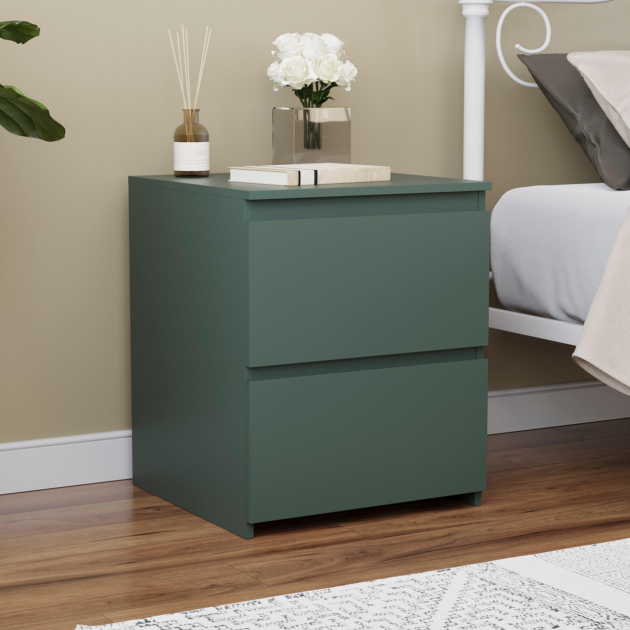 Jasper Green - Lassic - Vida Designs 4 Piece Denver Bedroom Set 3 - 4