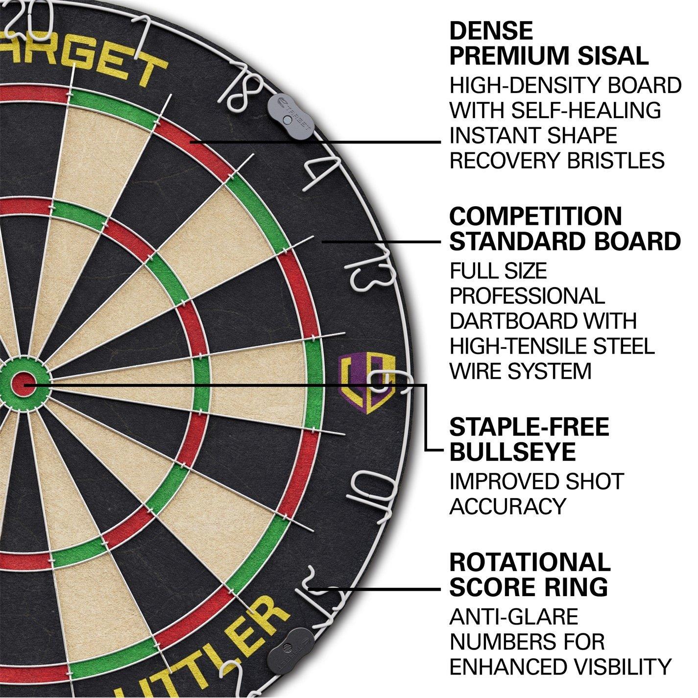 Multi - Target Darts - Luke Littler Dartboard Cabinet Set - 3