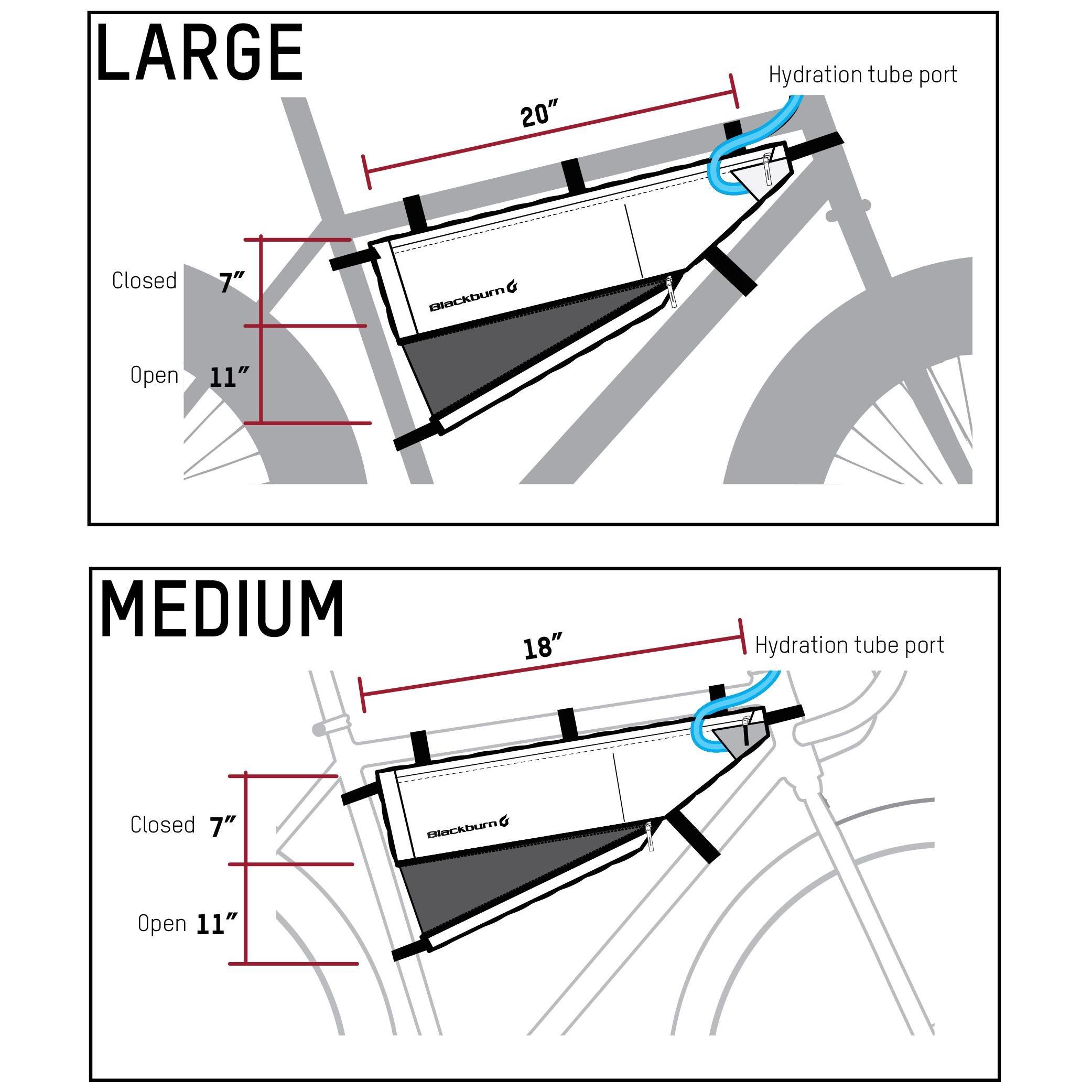 Black - Blackburn - Outpost Frame Bag - 5