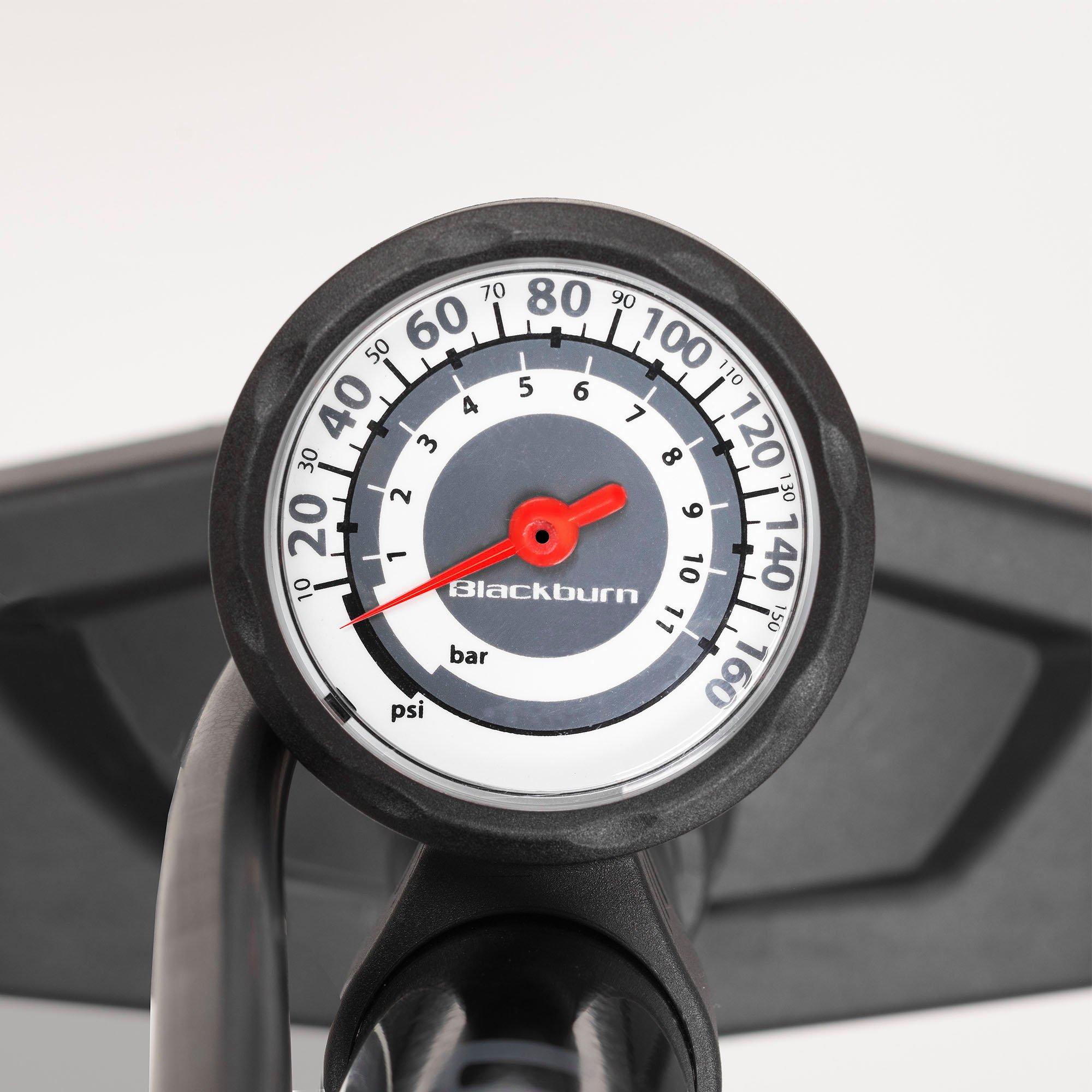 Black - Blackburn - Grid 1 Floor Pump - 2