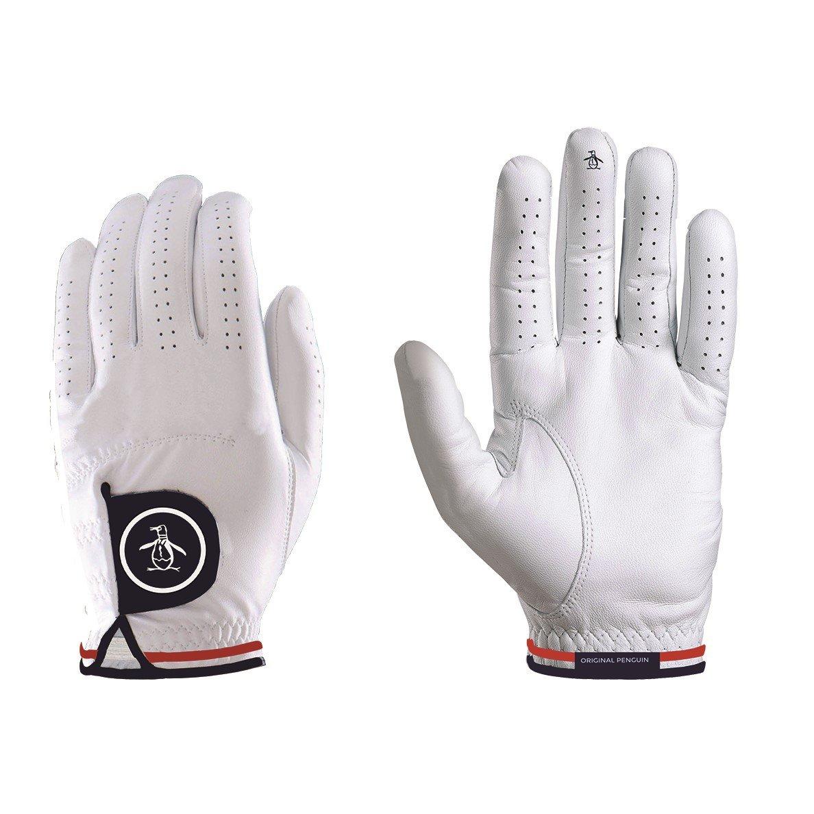 Original Penguin Golf  Adults Golf Glove - Bright White - Large