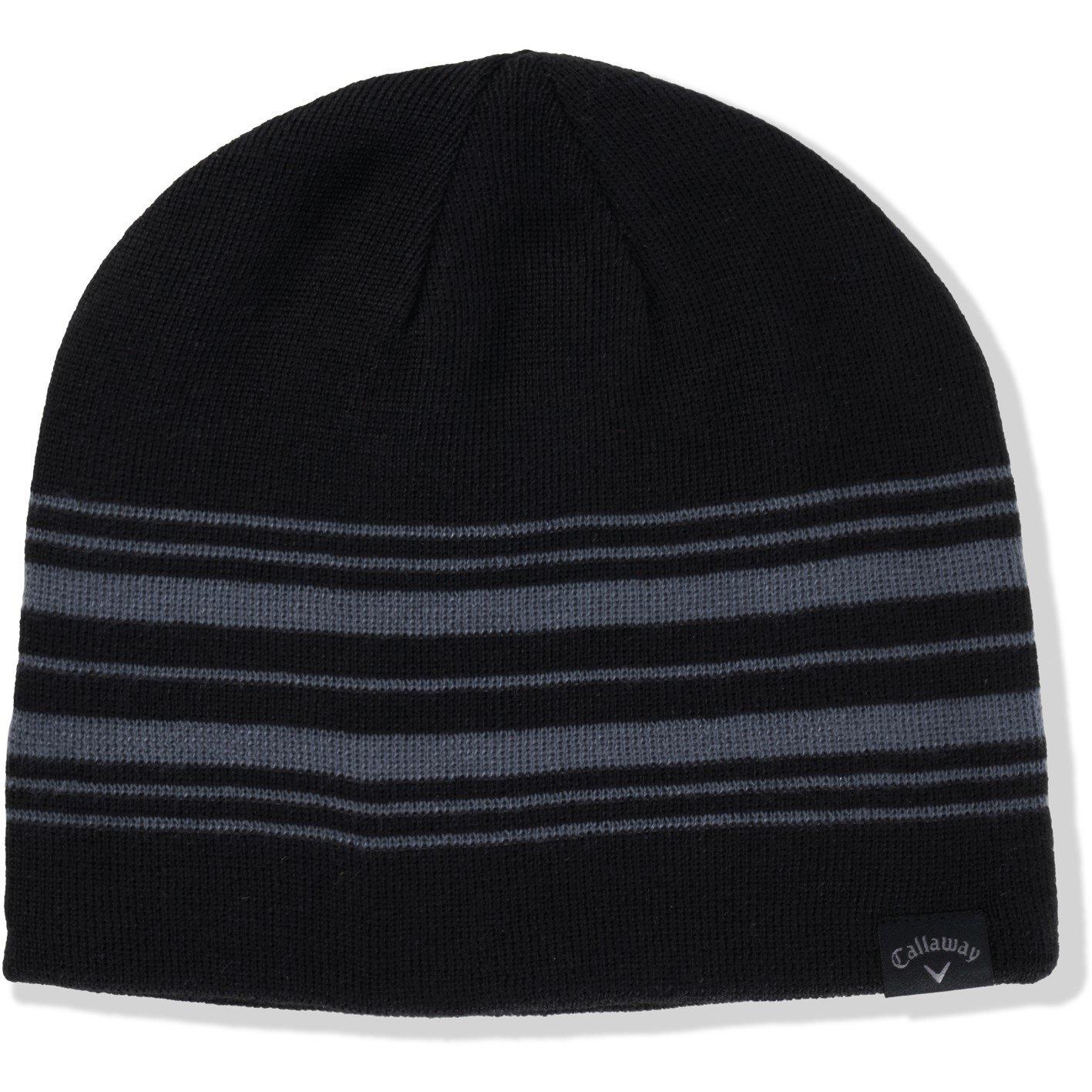 Callaway Men's Reverse Beanie - Black - Mens
