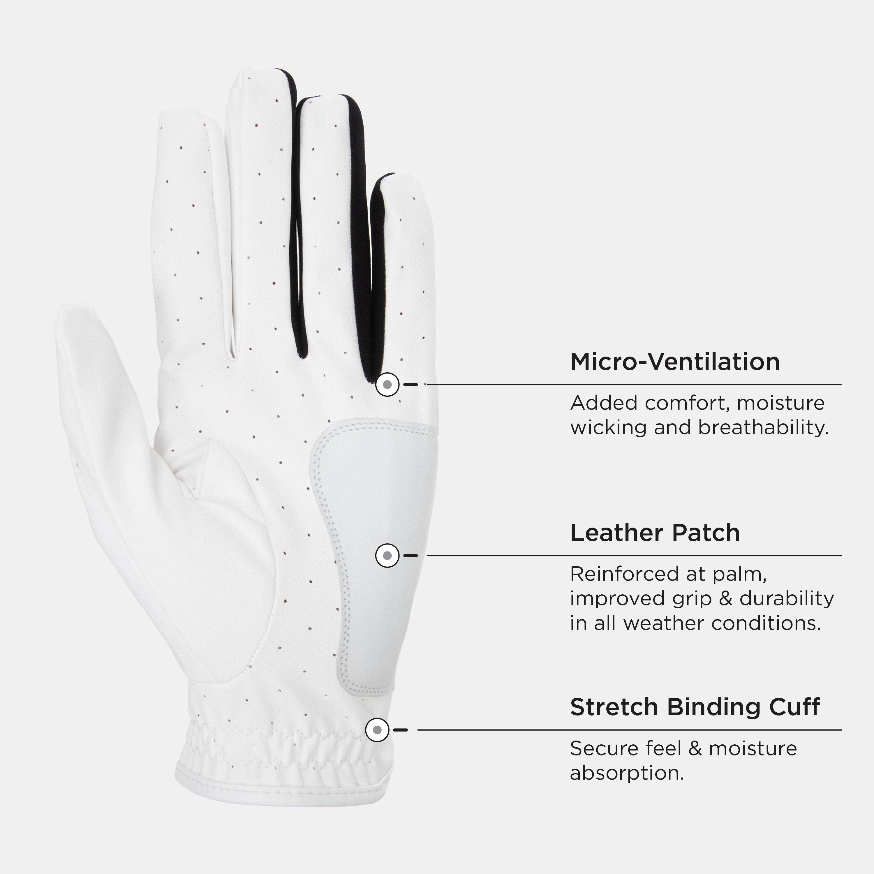 White - Calvin Klein Golf - Golf Glove Men - 3