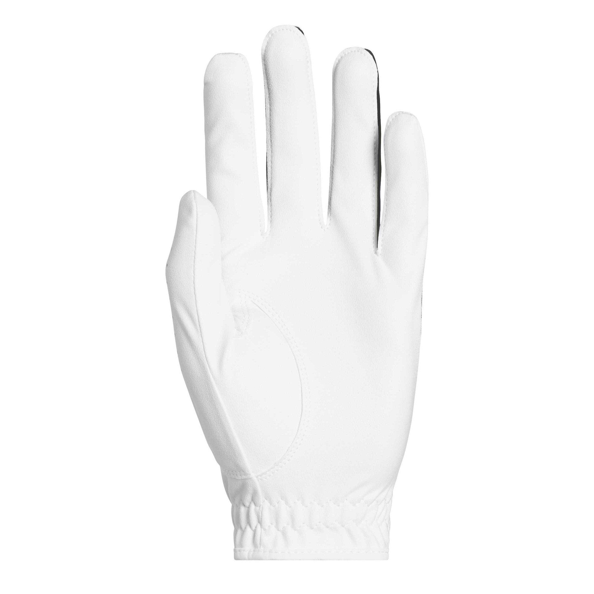 White/Black - adidas - Men's Performance Golf Gloves - 2