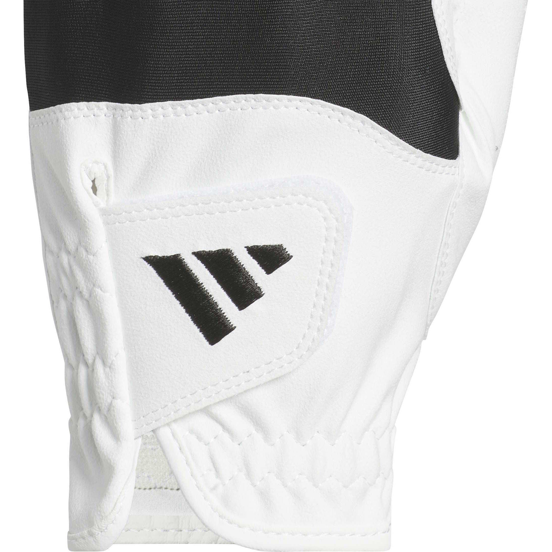 White/Black - adidas - Men's Performance Golf Gloves - 4