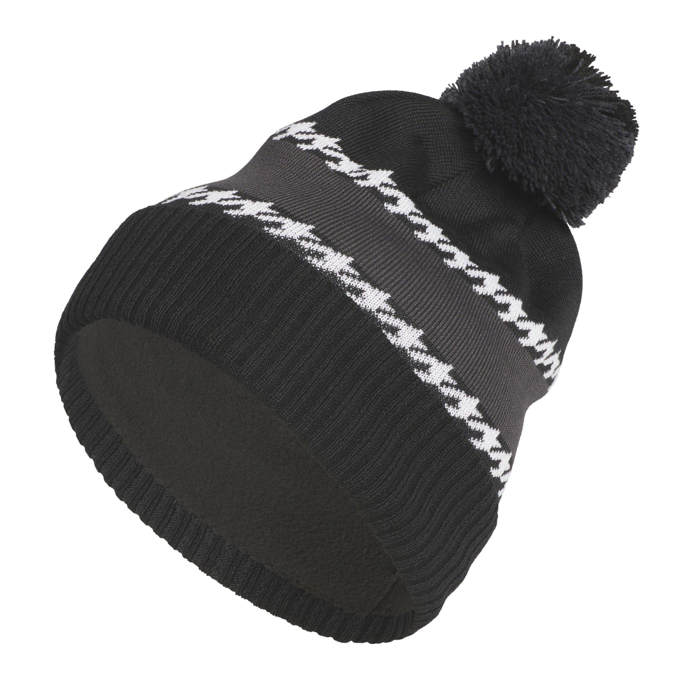 Adidas Men's Pom Cold Ready Beanie - Black - Mens