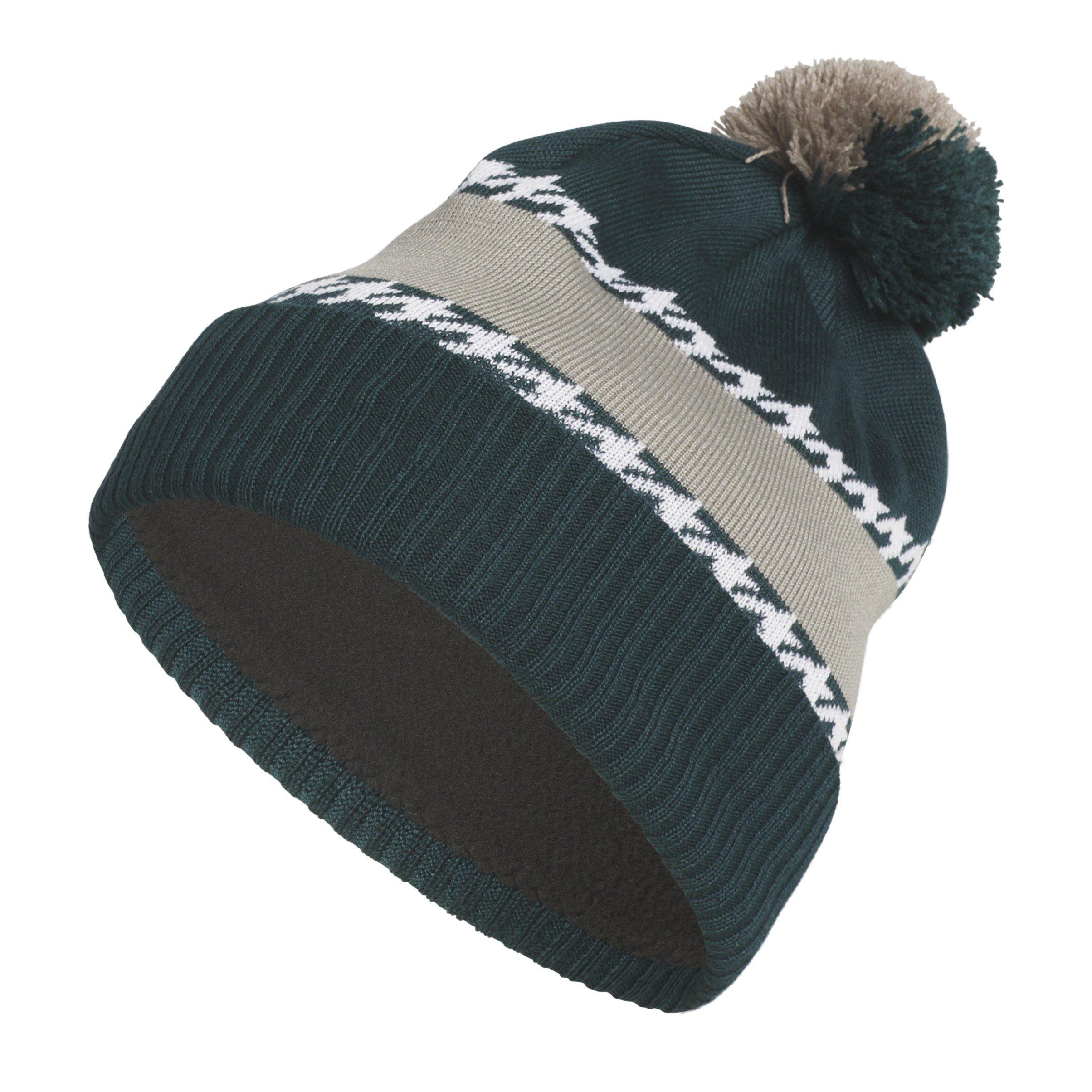 Adidas Men's Pom Cold Ready Beanie - Aurora Ivy F25 - Mens