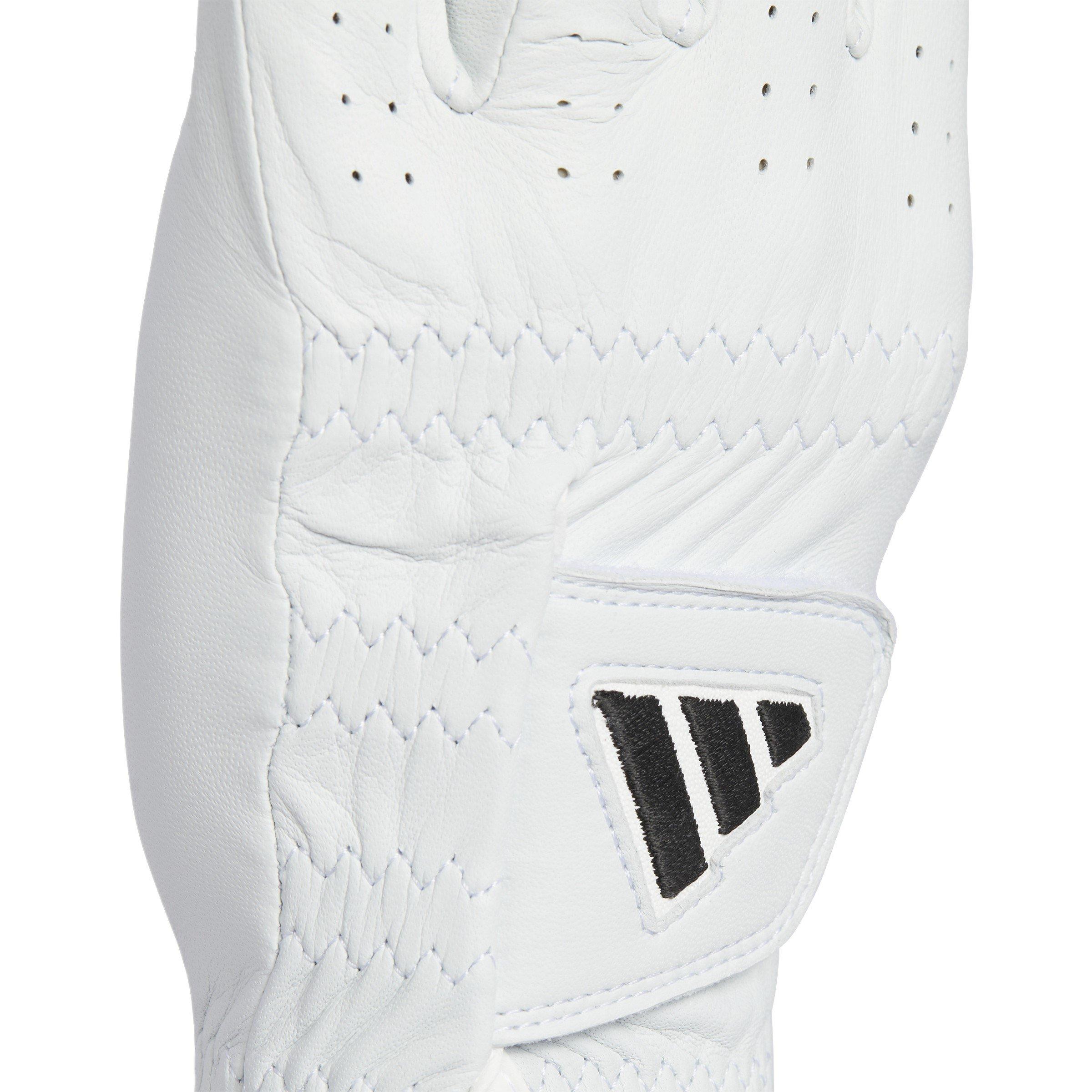 Bianco/Nero - adidas - Leather Gloves - 4