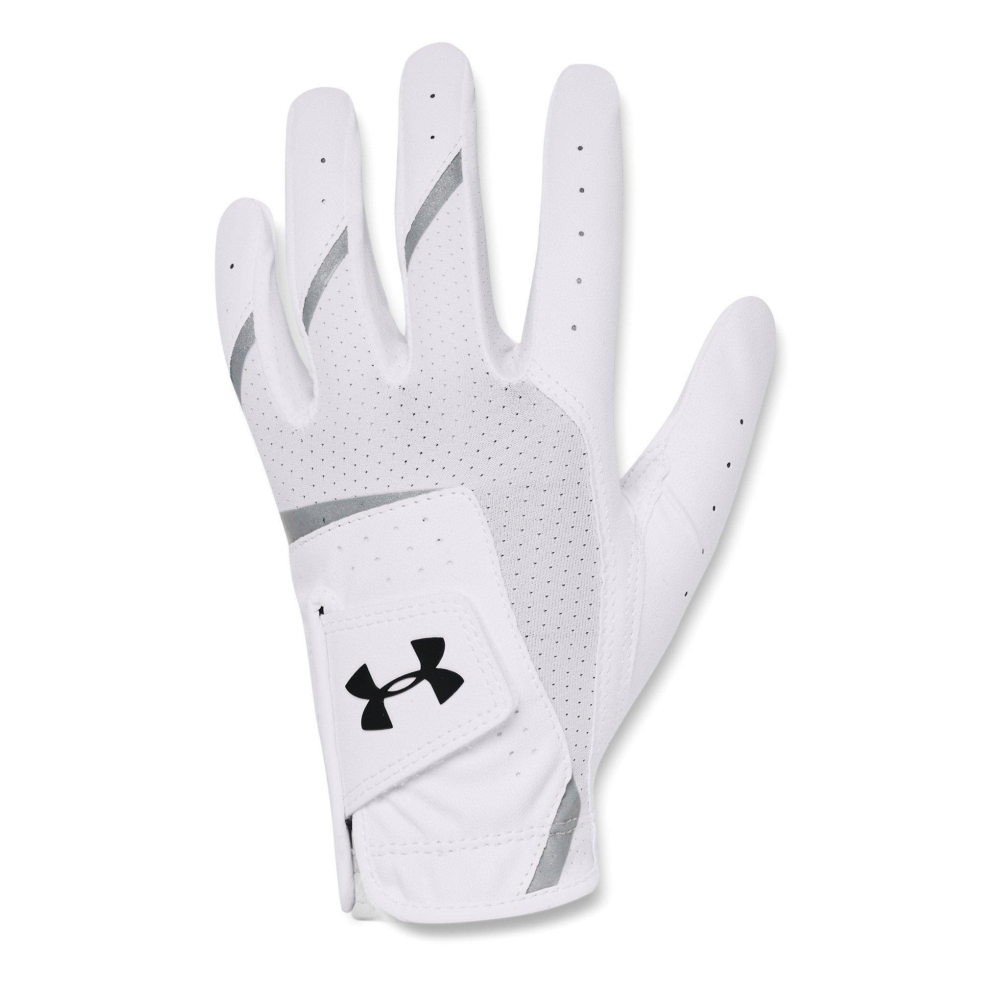 Blanc/Argenté - Under Armour - Ua Youth Isochill Golf Glove Boys - 1
