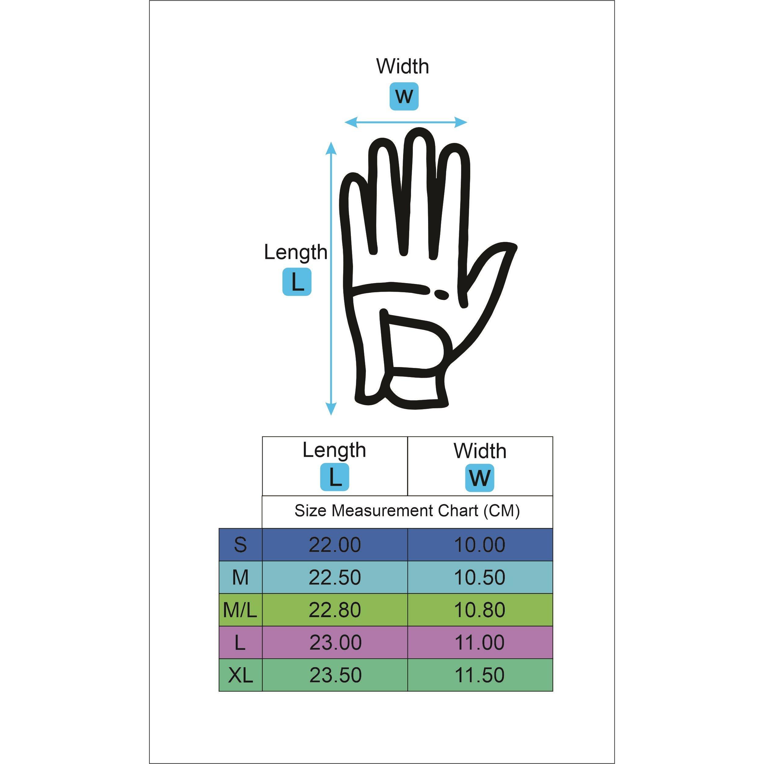 White - Slazenger - V300 All Weather Golf Glove Right Hand Mens - 4