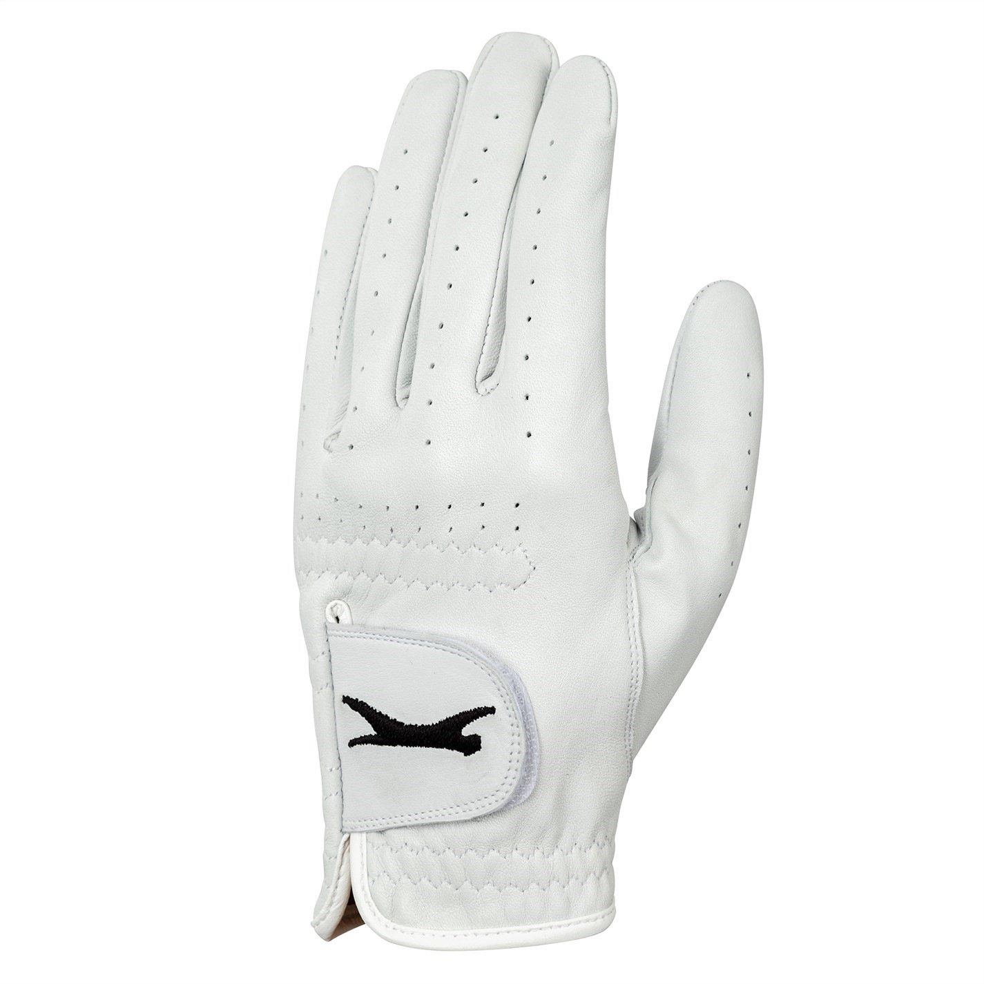 White - Slazenger - V500 Leather Golf Glove Left Hand - 1