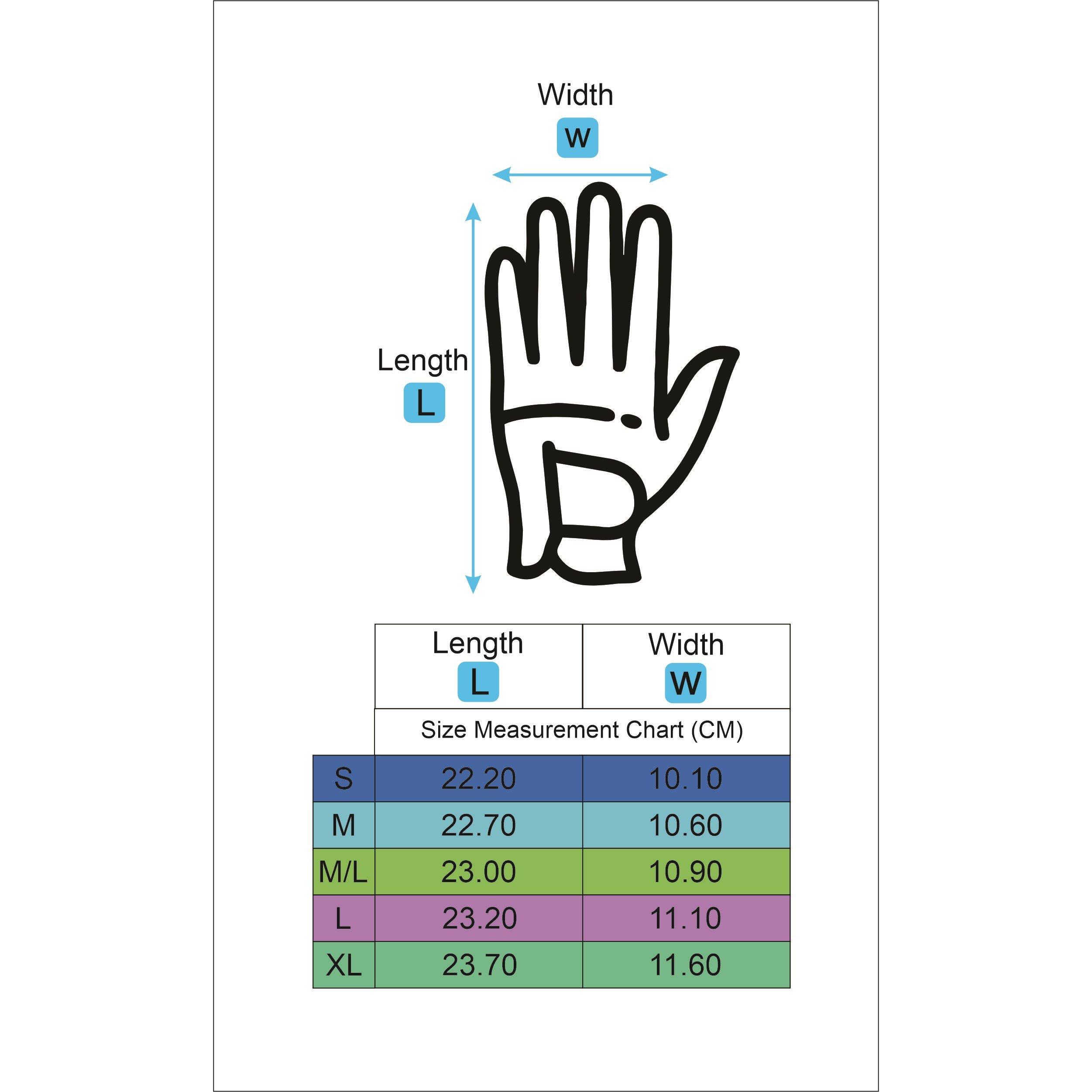 Branco - Slazenger - V500 Leather Golf Glove Left Hand - 5