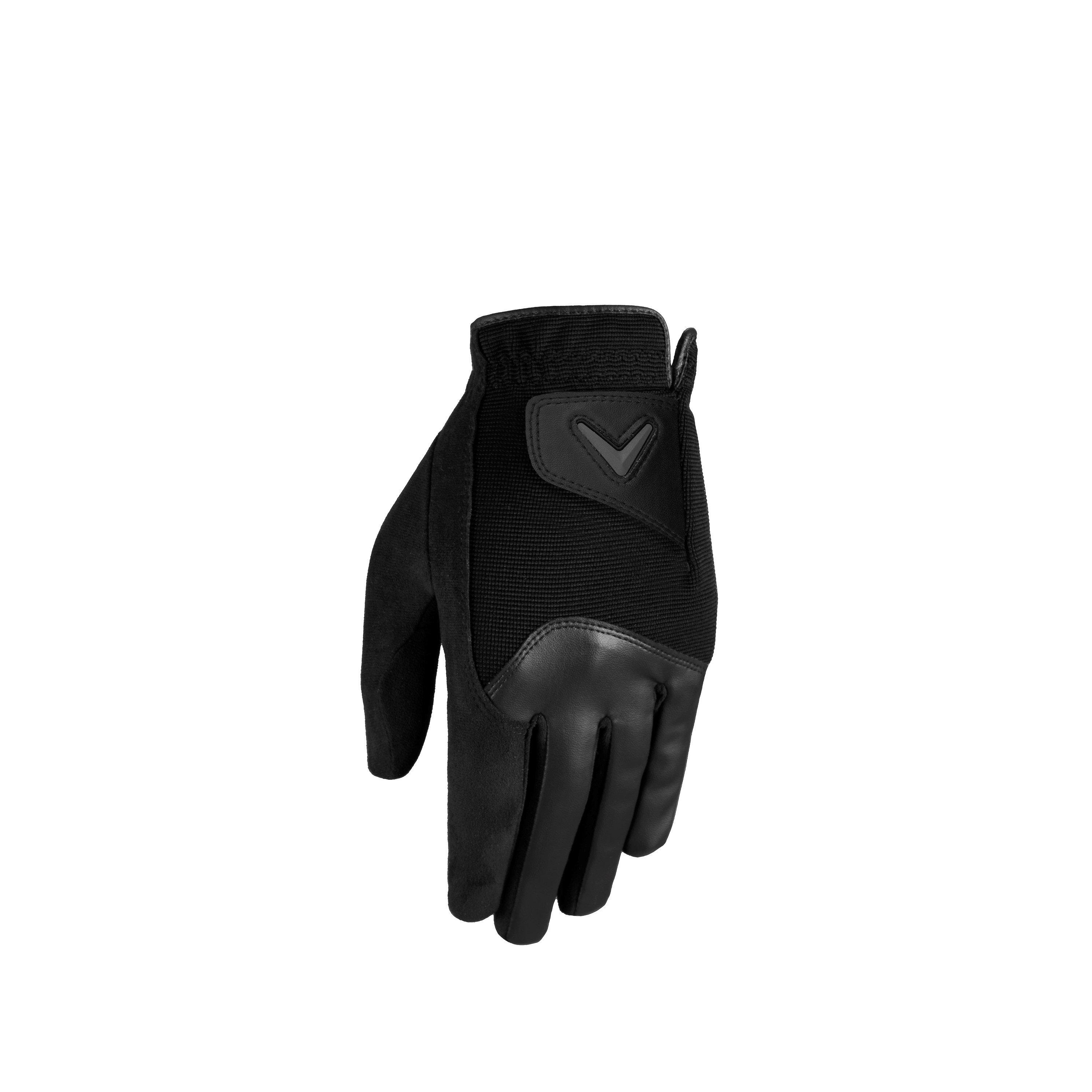 Black - Callaway - Men's Rainspann Golf Gloves