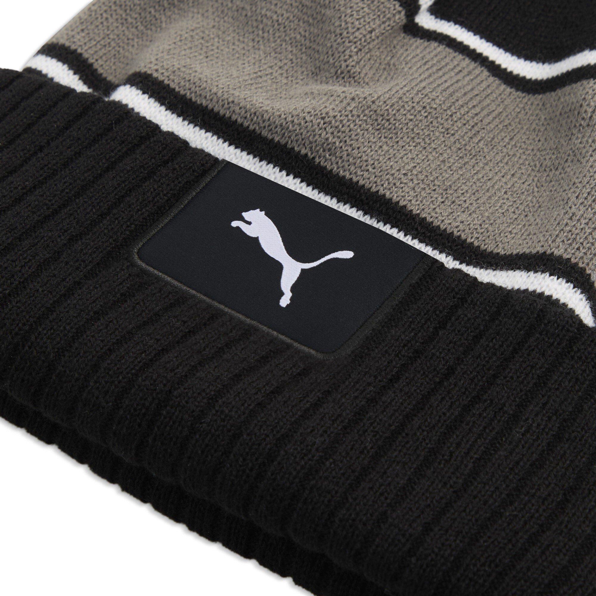 Black - Puma - Men's Sport Pom Beanie - 4