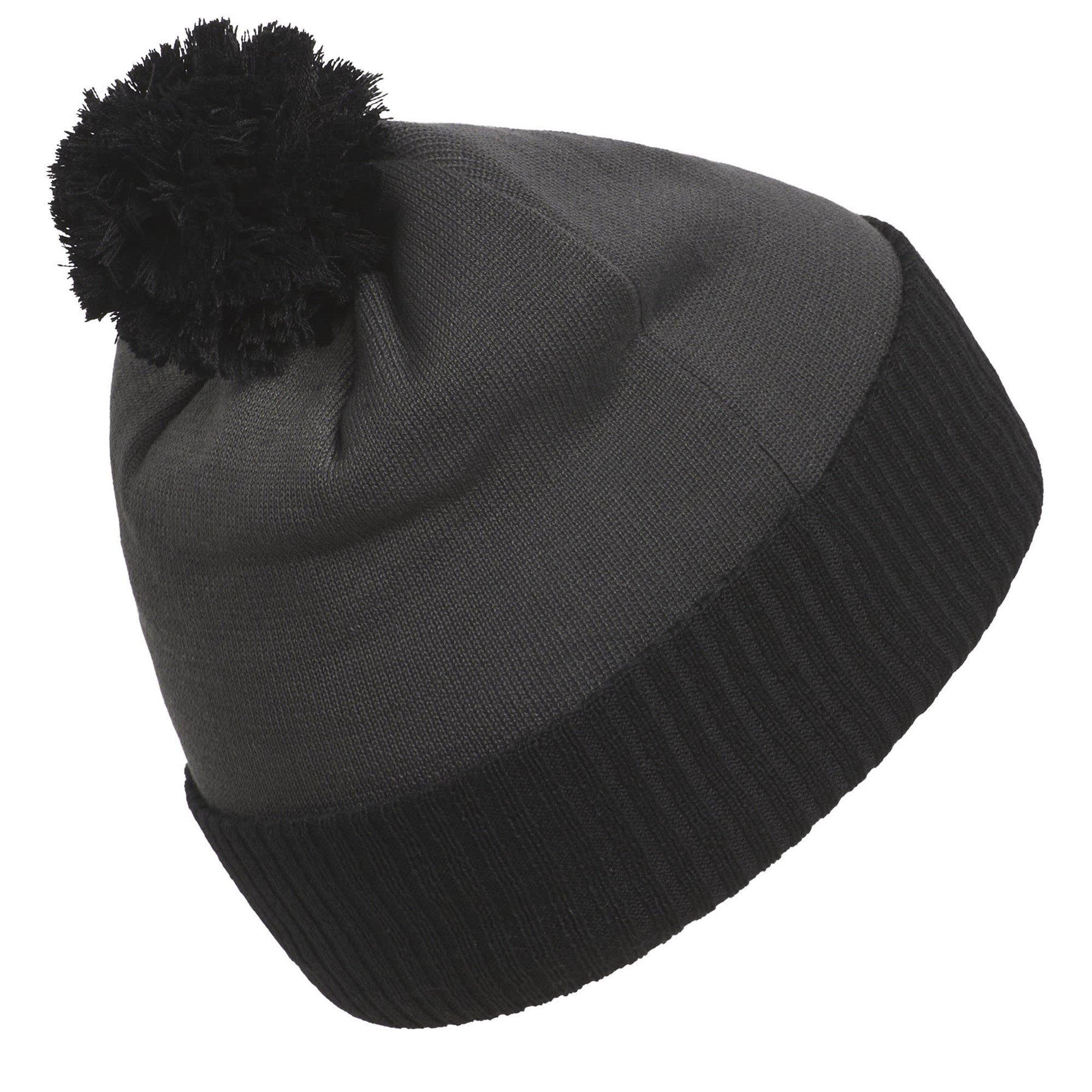 Grau Sechs - adidas - Pom COLD.RDY Three Stripe Beanie Mens - 2