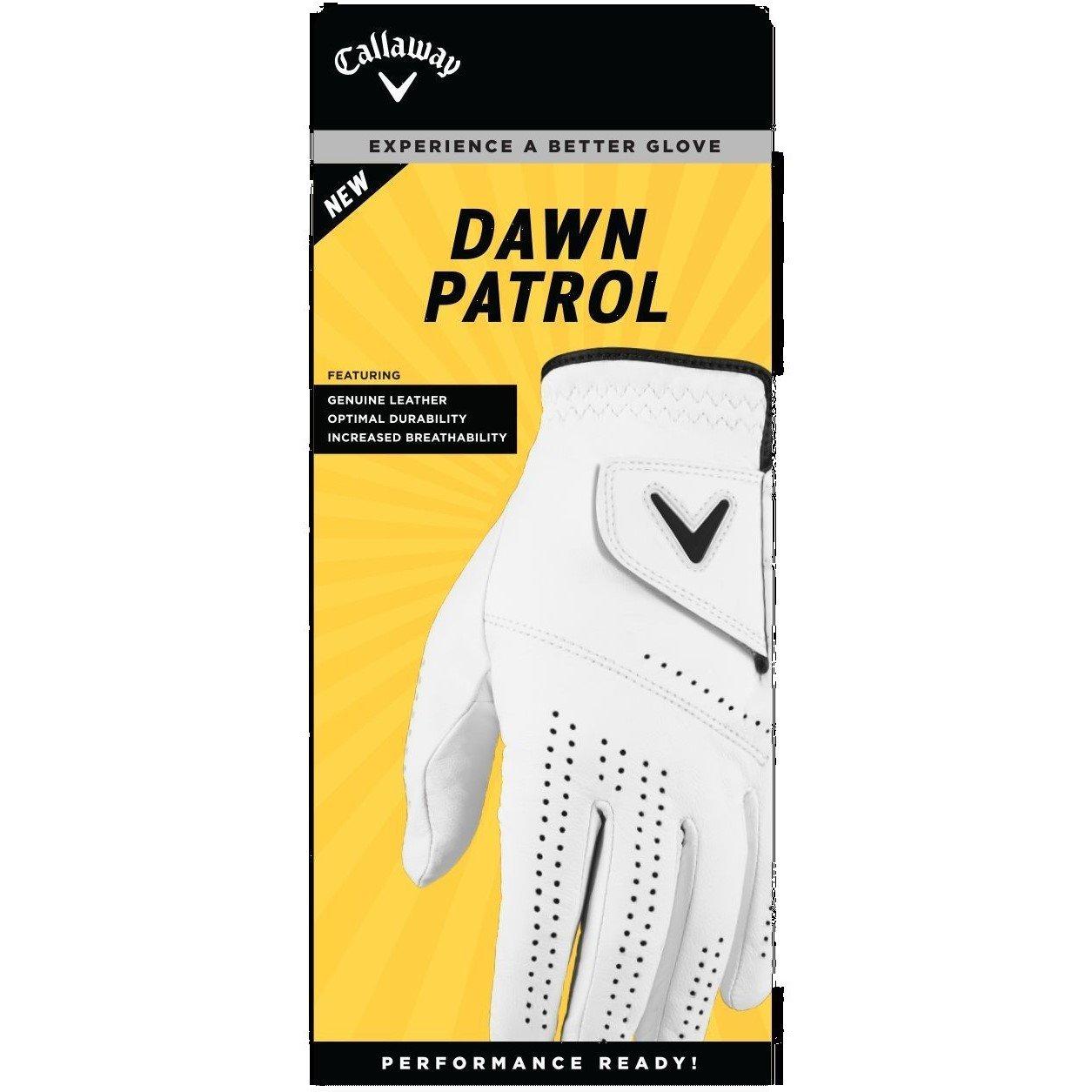 Weiß - Callaway - Men's Dawn Patrol Golf Gloves - 1