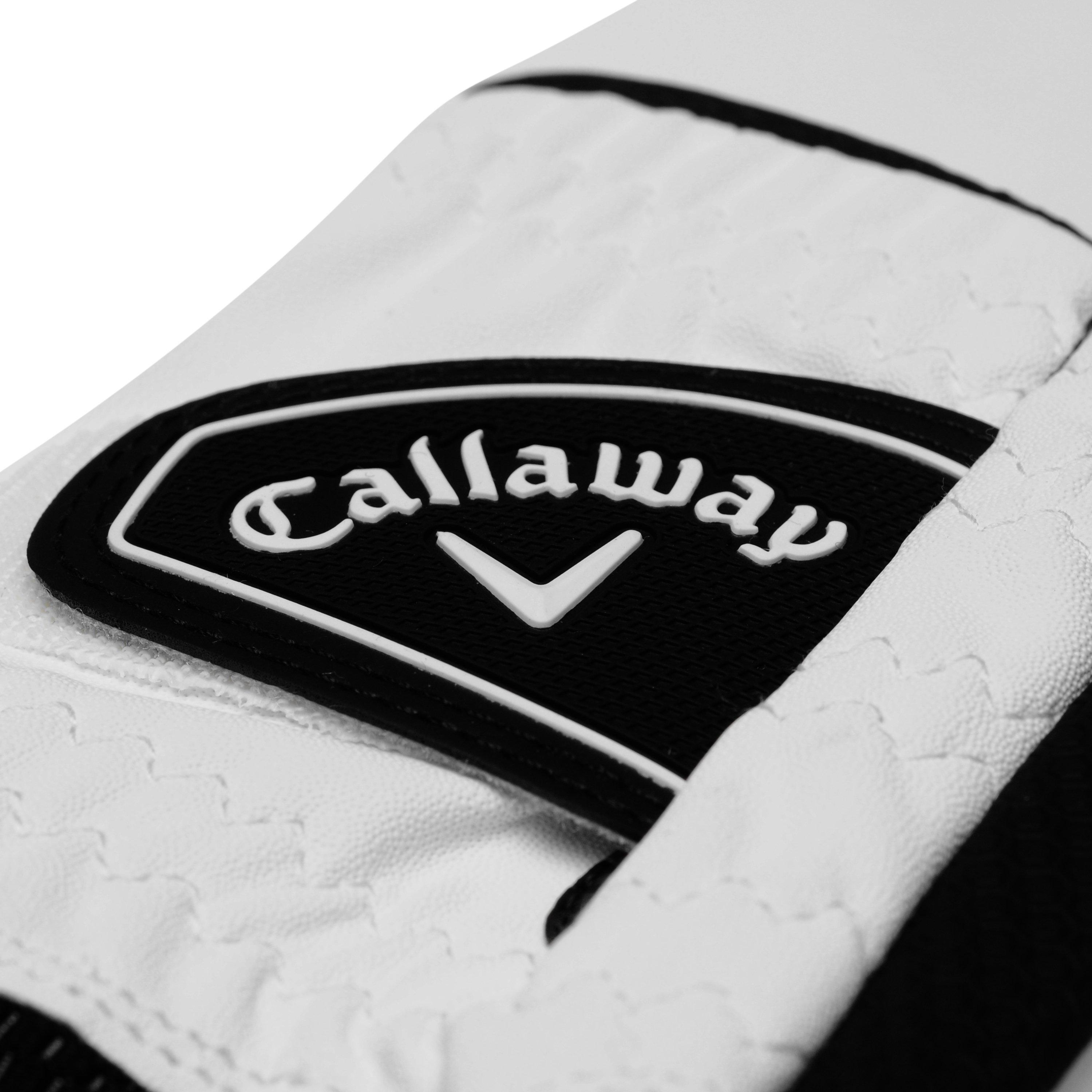 White - Callaway - Xtreme Golf Glove - 3