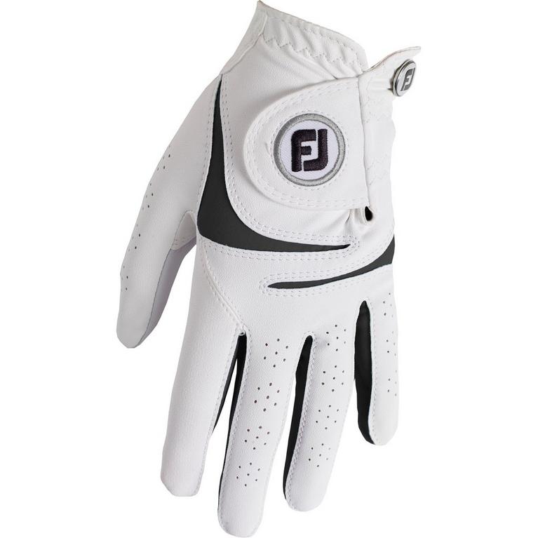 Blanc - Footjoy - WeatherSof 2 Pack Golf Gloves LH