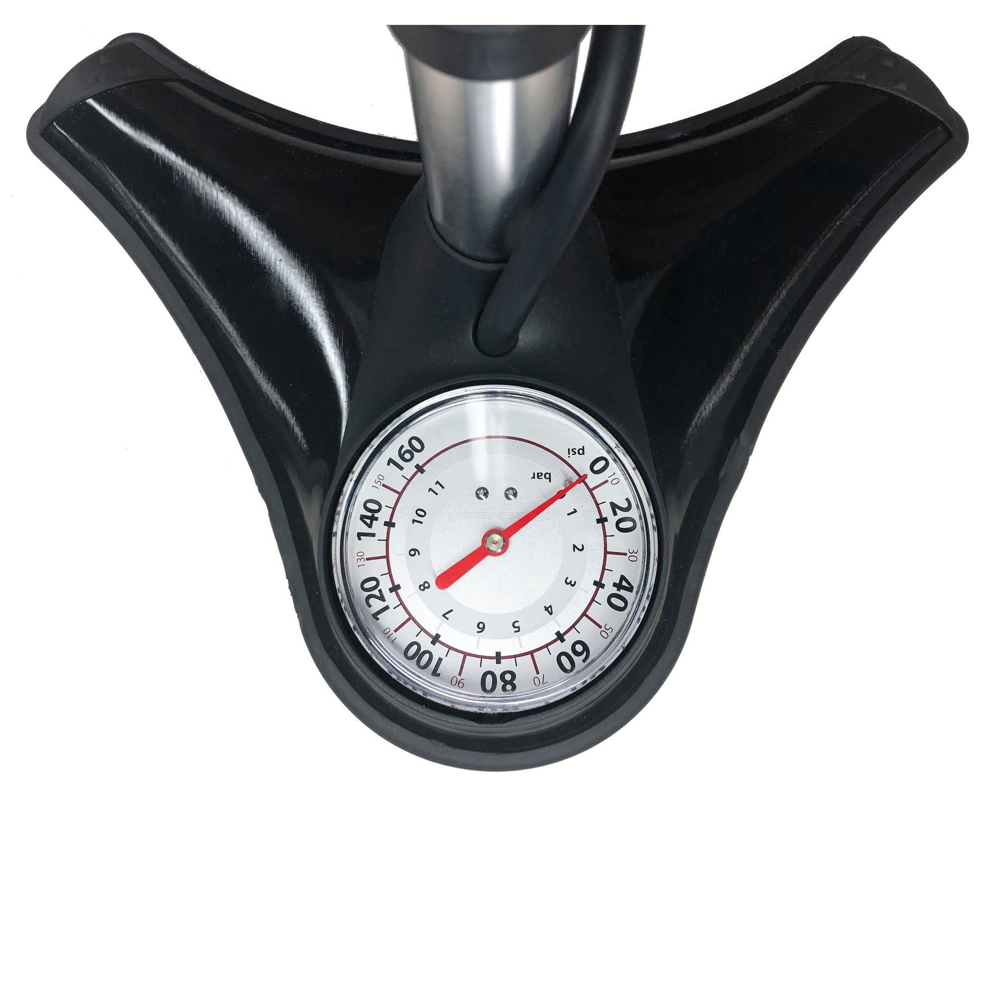 Silver - Blackburn - Core 3 Floor Pump - 2