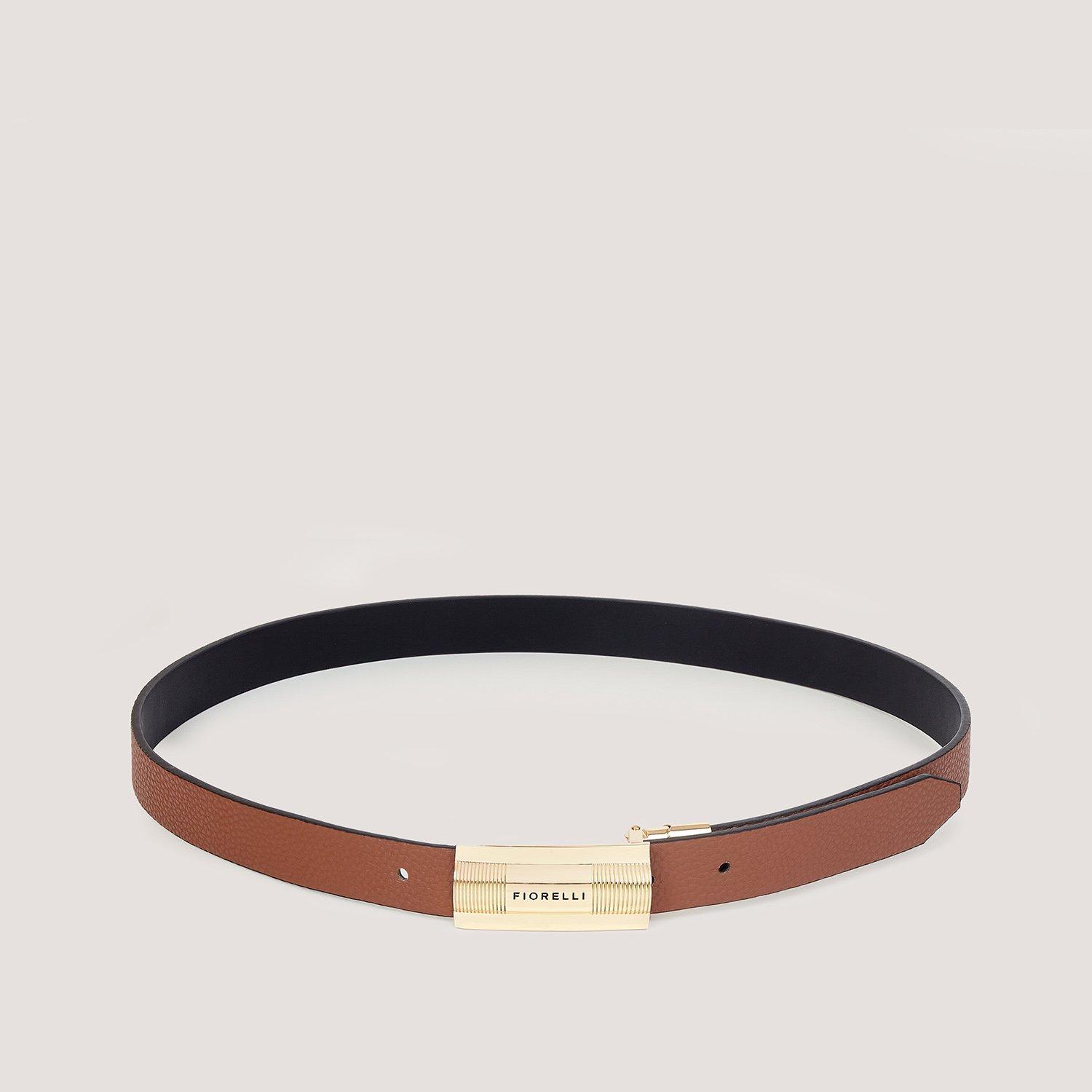 Tan - Fiorelli - Women's Reversible Faux Leather Belt - 3