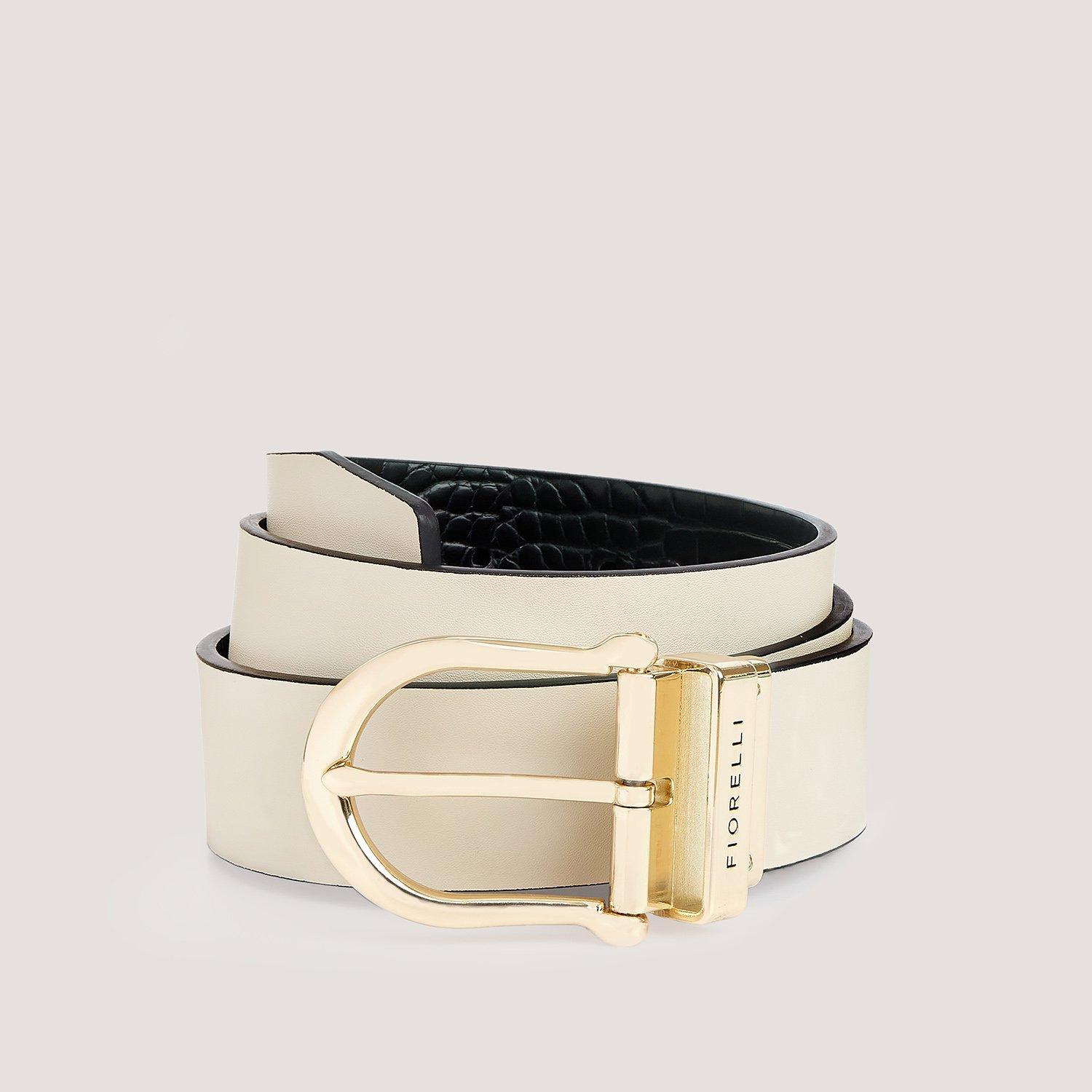 Zwart - Fiorelli - Women's Faux Leather Belt - 5